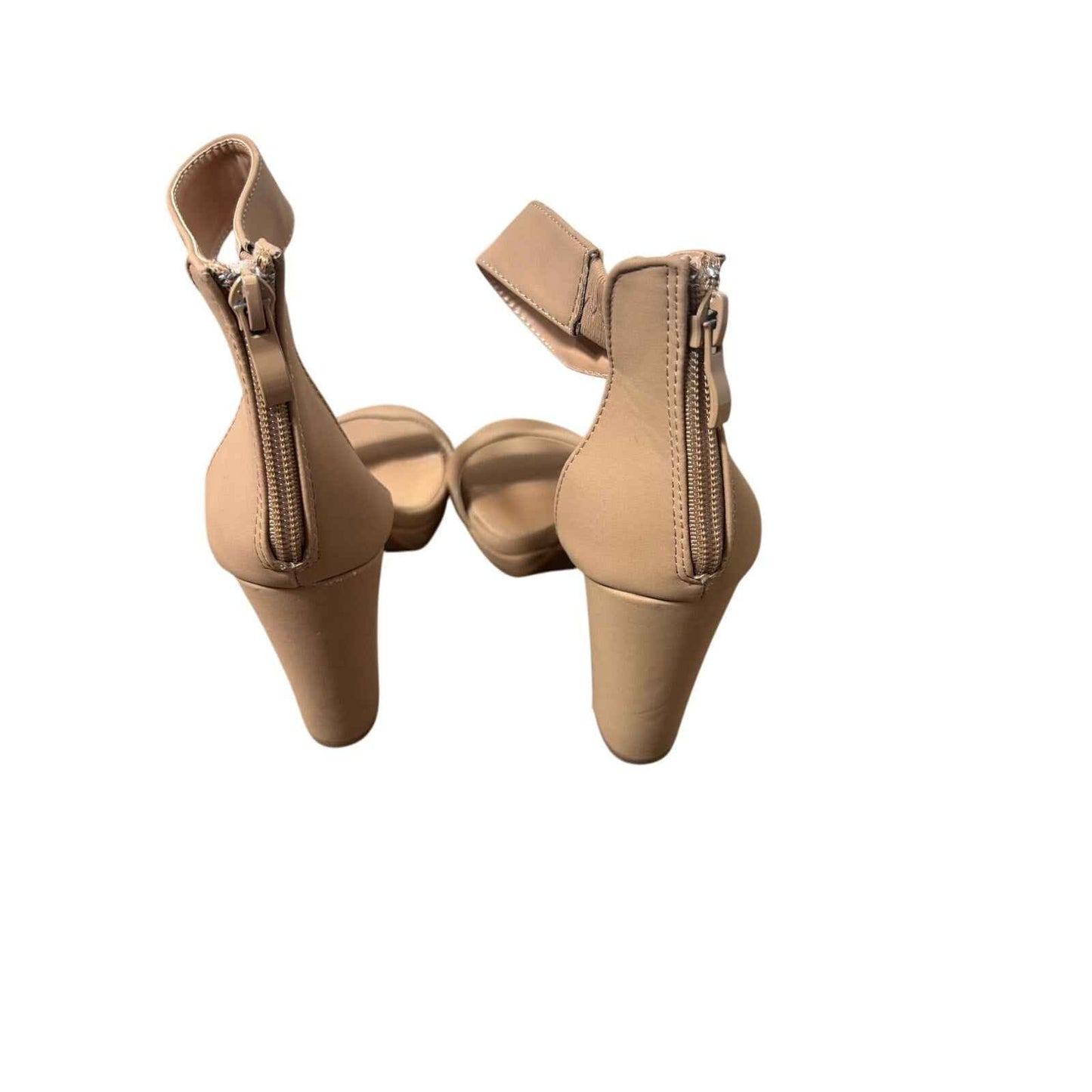 TOP MODA Hannah-1 Ankle Strap Dressy High Heel Sandal Sz 8