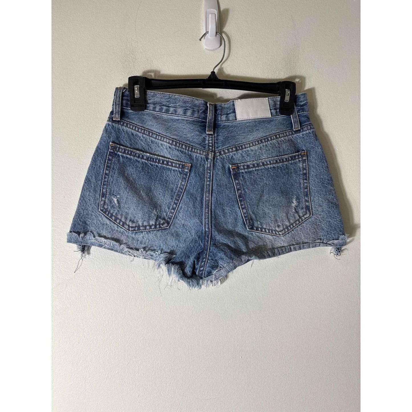 Pistola Button Fly Cut Off Jean Shorts Sz 26