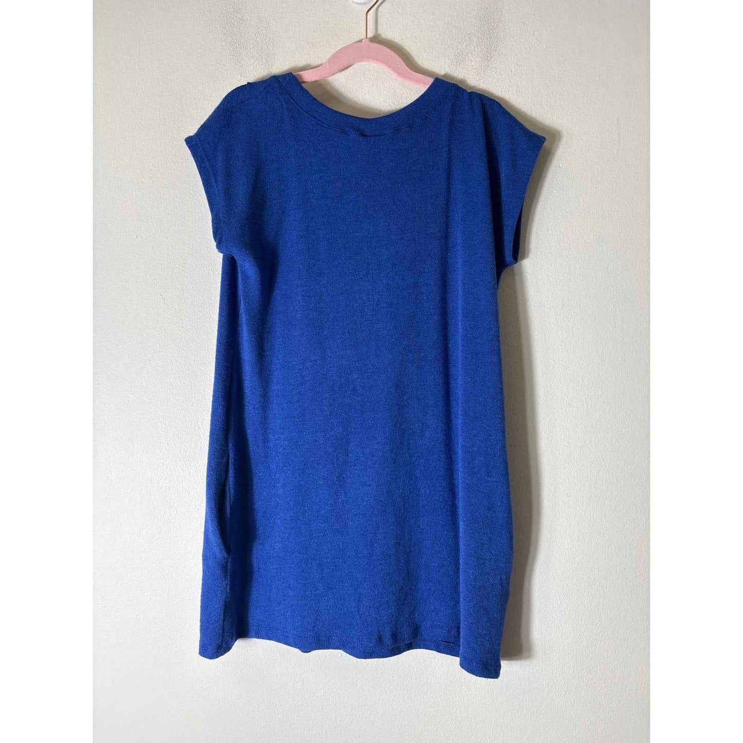 Girls NWT Erge Royal Blue Cashmer Dress Sz 8