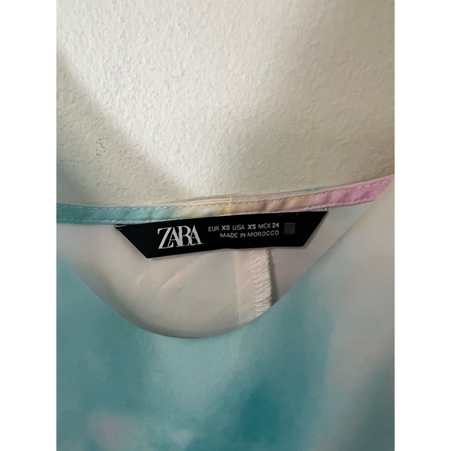 Zara Tie Dye Tank Top Sz XS