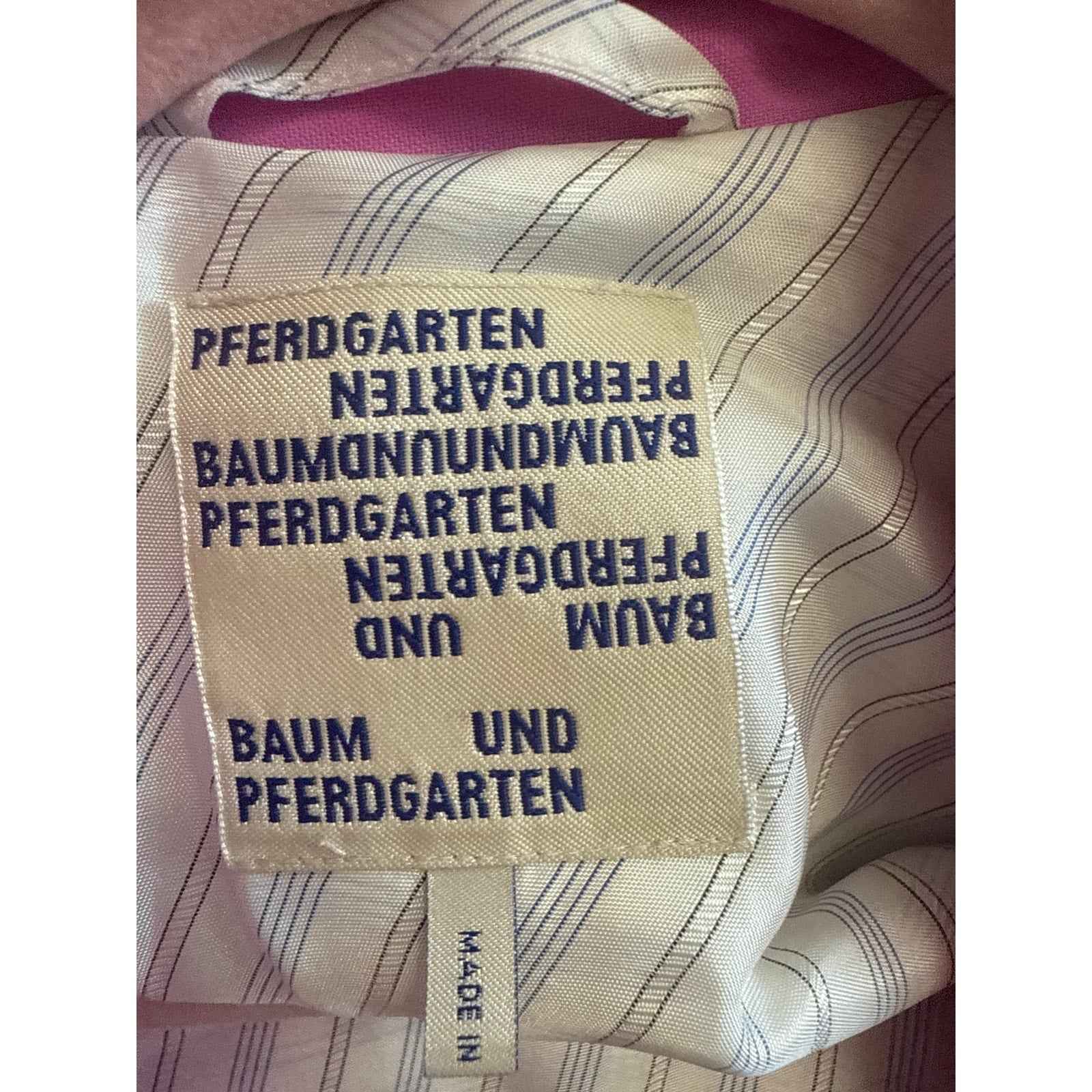 Baum Und Pferdgarten Woman Blazer Pink Sz 34