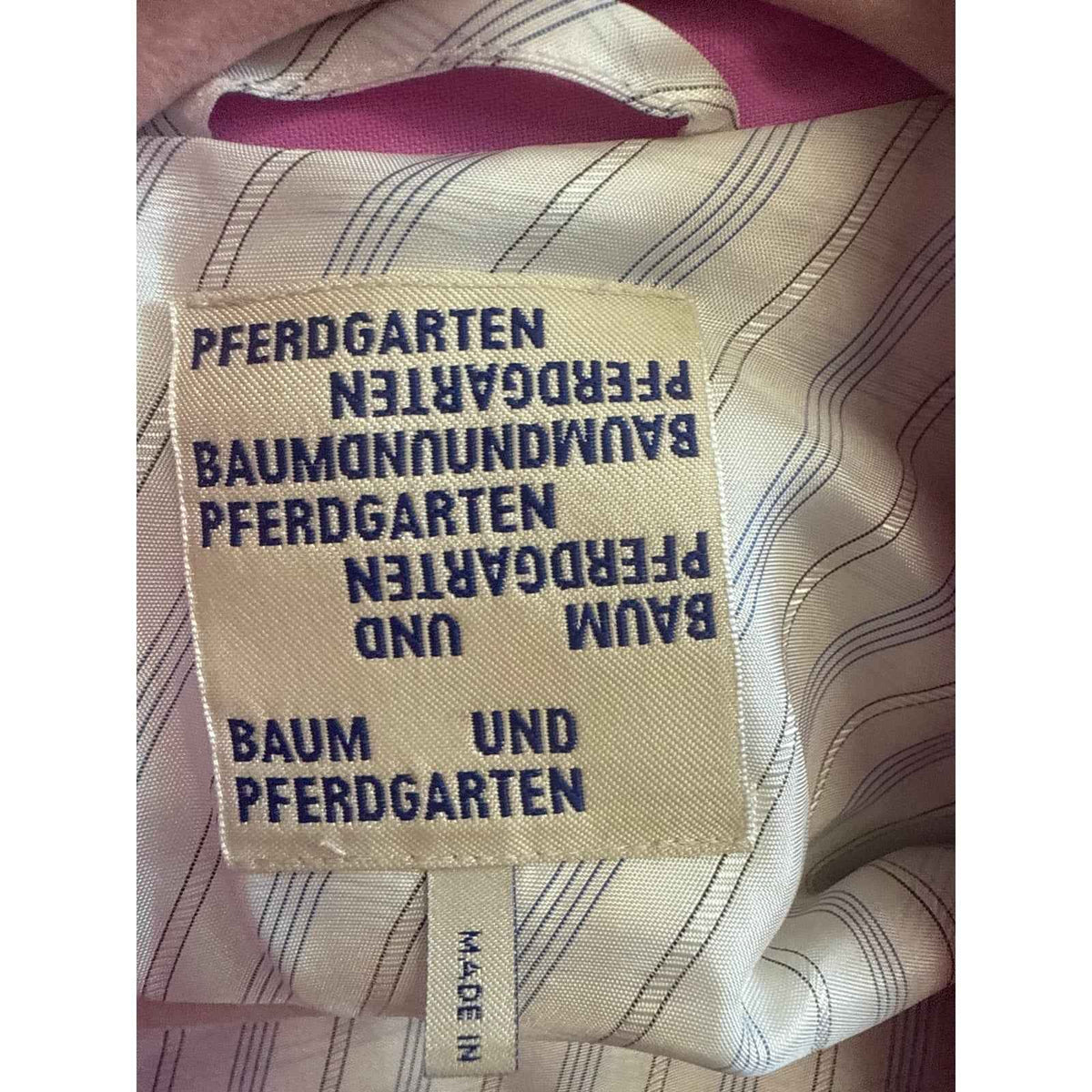 Baum Und Pferdgarten Woman Blazer Pink Sz 34