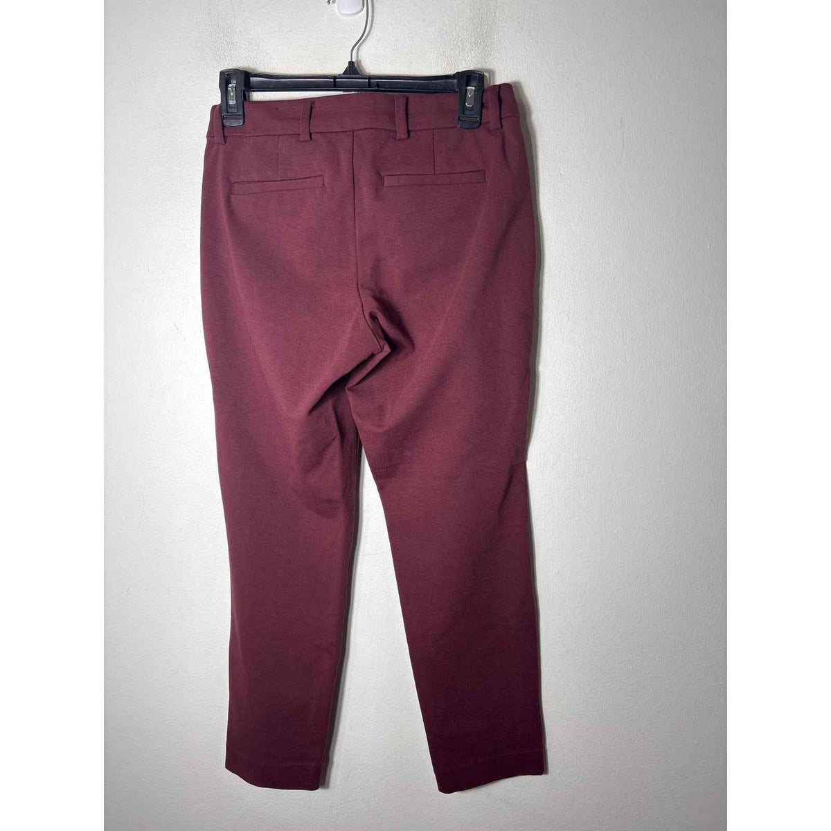 Liverpool Maroon Straight Leg Dress Pants Sz 2P