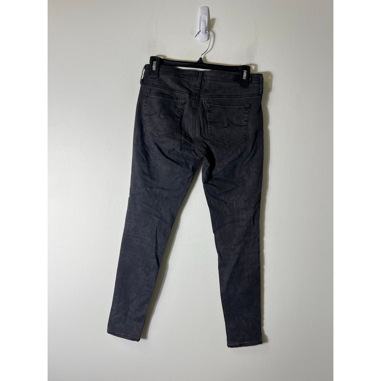Adriano Goldschmied The Legging Ankle Super Skinny Ankle Black Jeans Sz 26R
