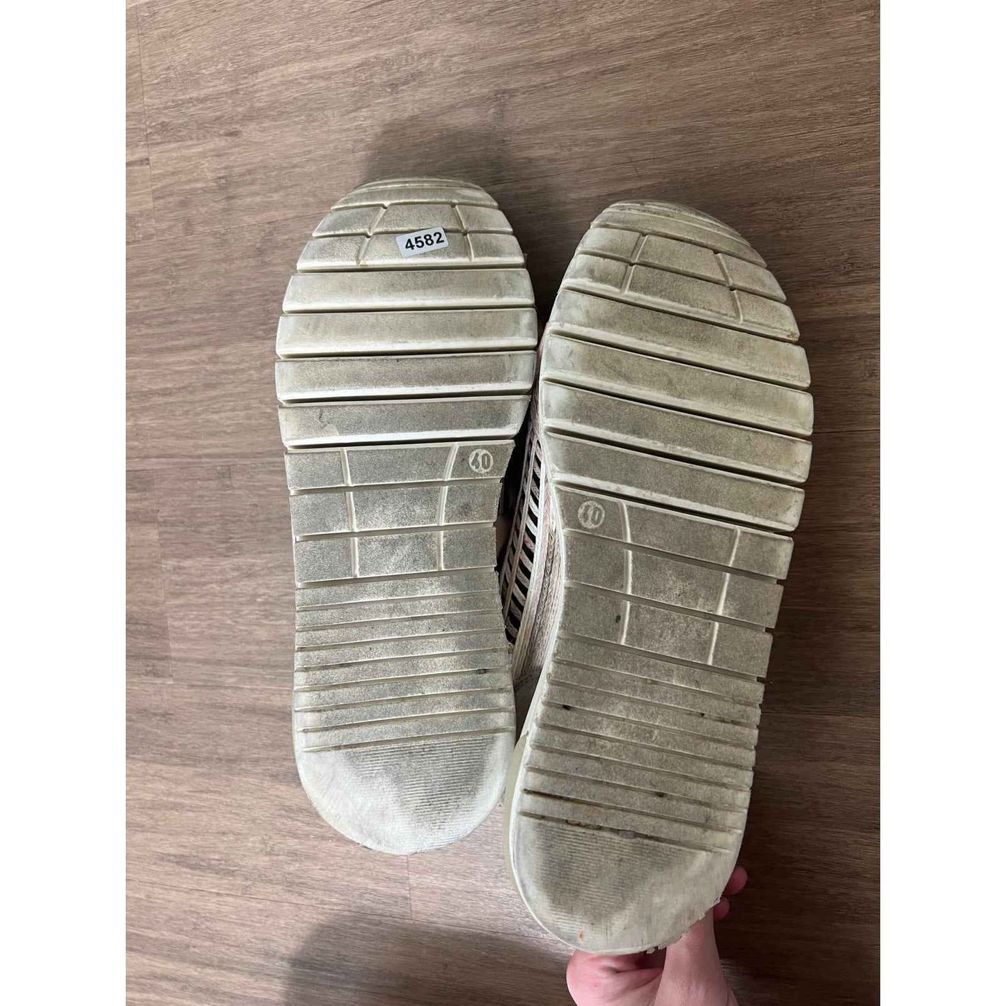 Softwaves Alma Kaki Sneakers Sz 40