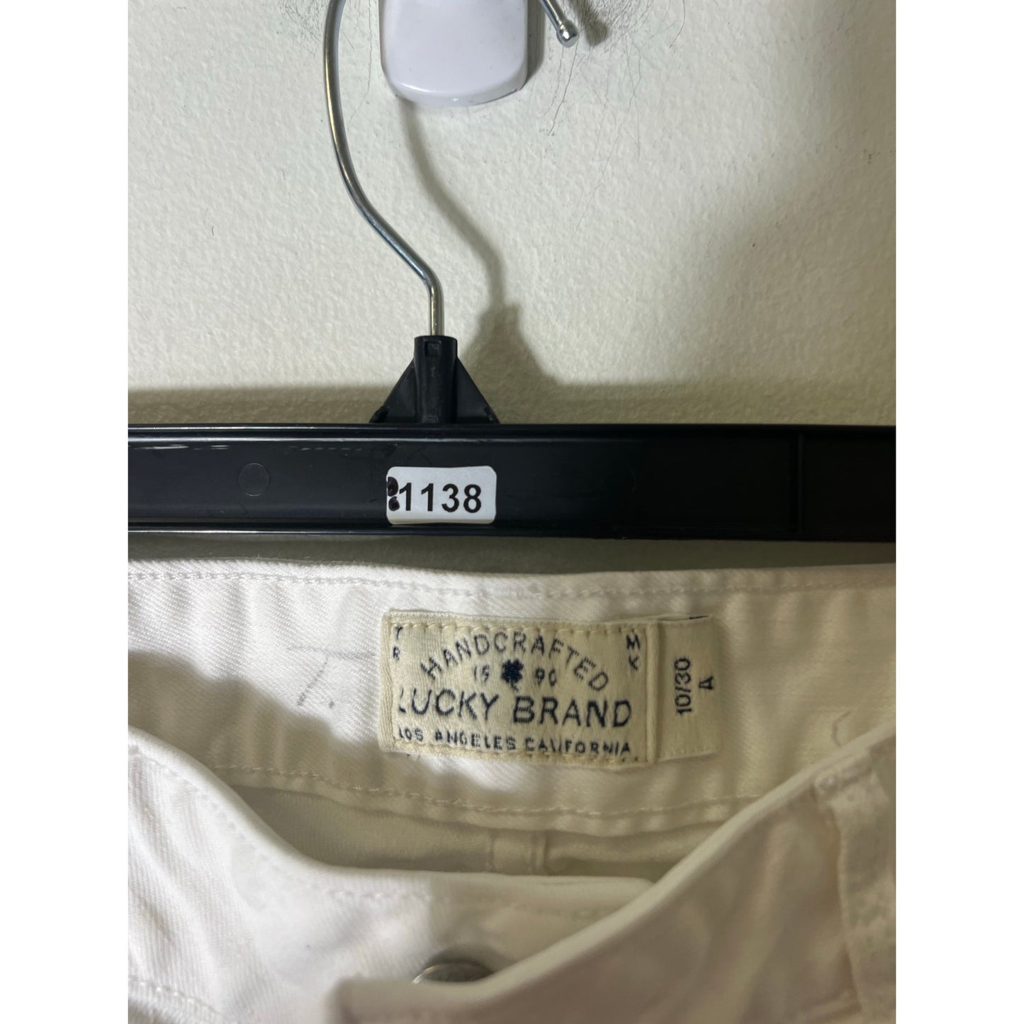 Lucky Brand White Lolita Skinny Jeans Sz 30