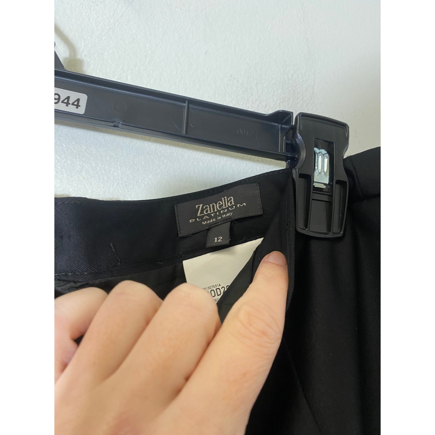 Zanella Black Skirt Sz 12