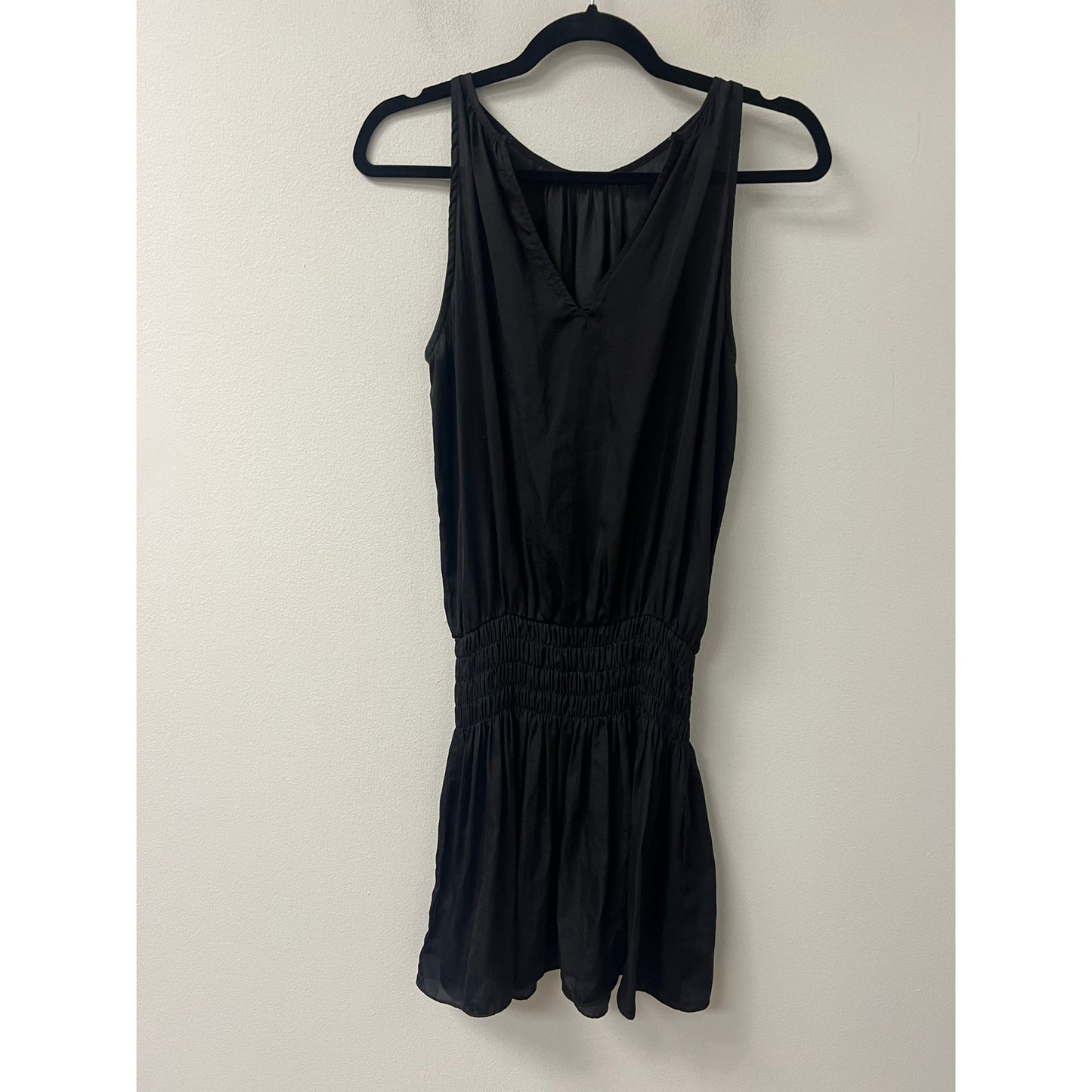 Pants Store Black Smocked Waist Dress Sz S