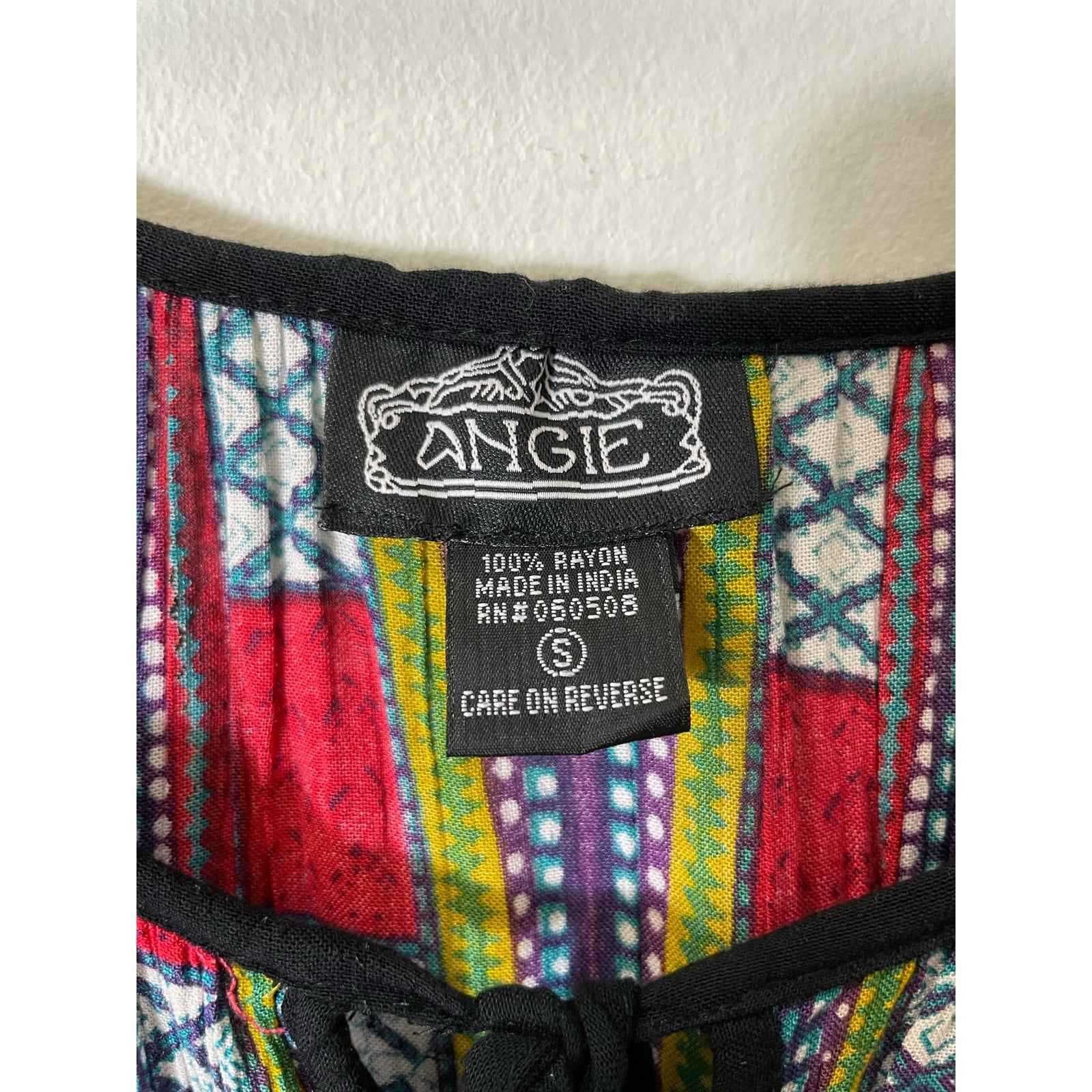 Angie Black Cold Shoulder Mini Dress Sz S