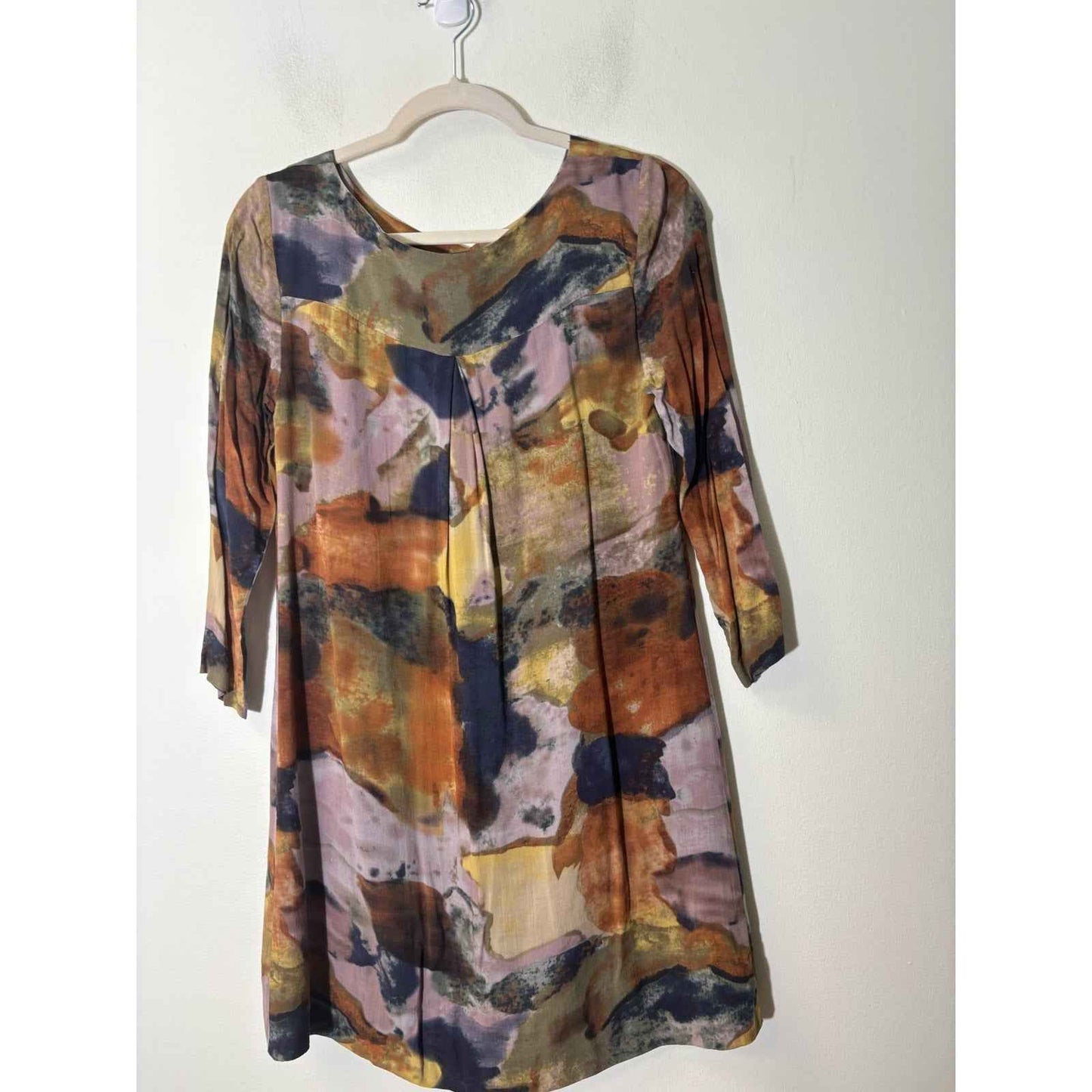 Maeve Watercolor Shift Dress Sz 4