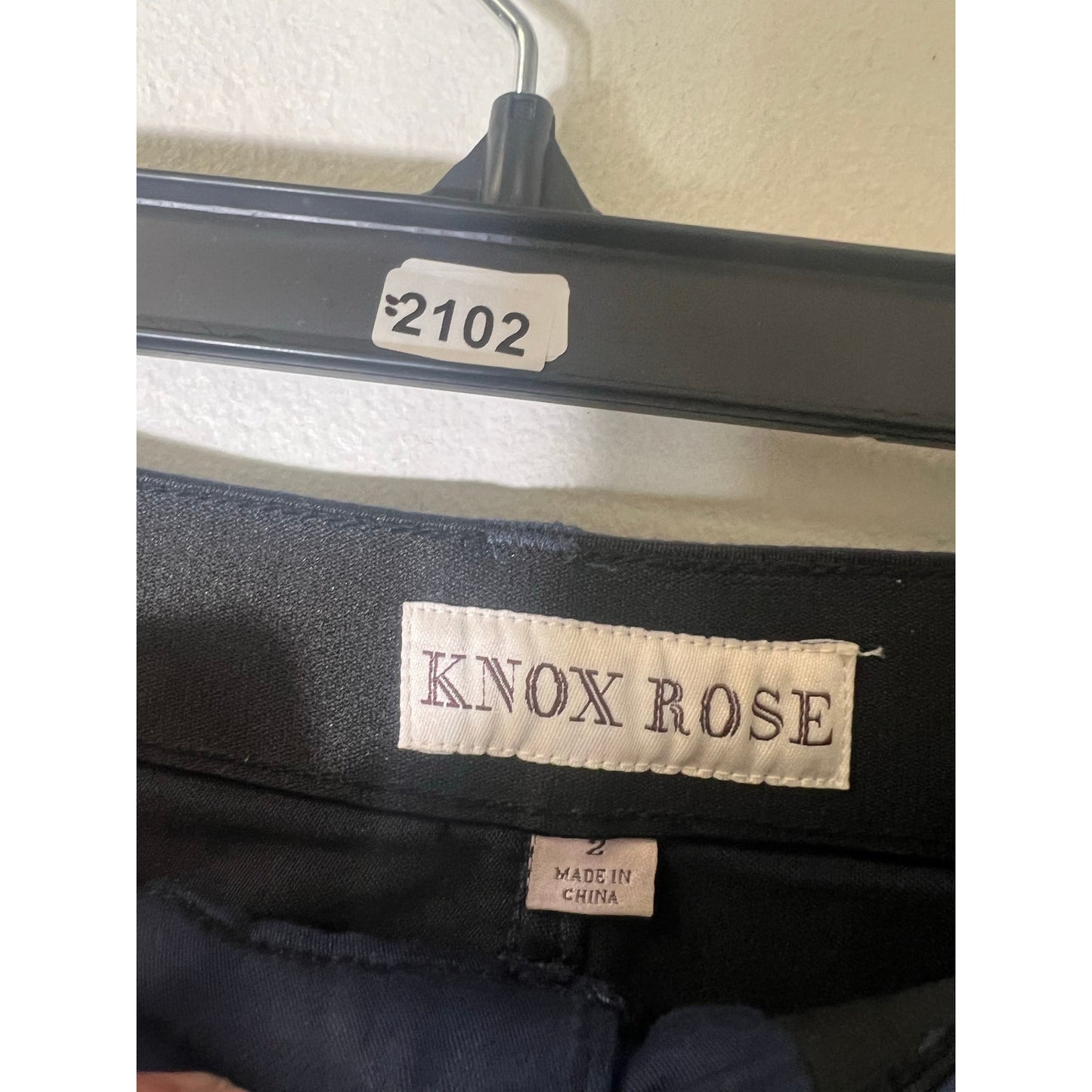 Knox Rose Navy Slacks Sz 2
