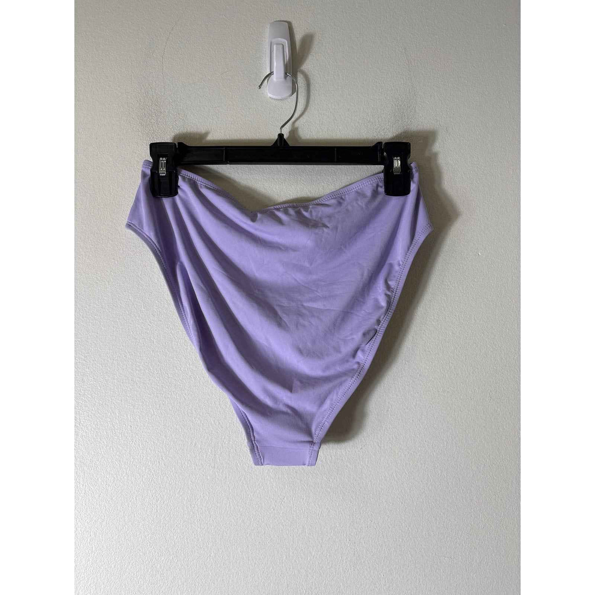 NWT We Wore What Lilac High Rise Swim Suit Bottoms Sz L