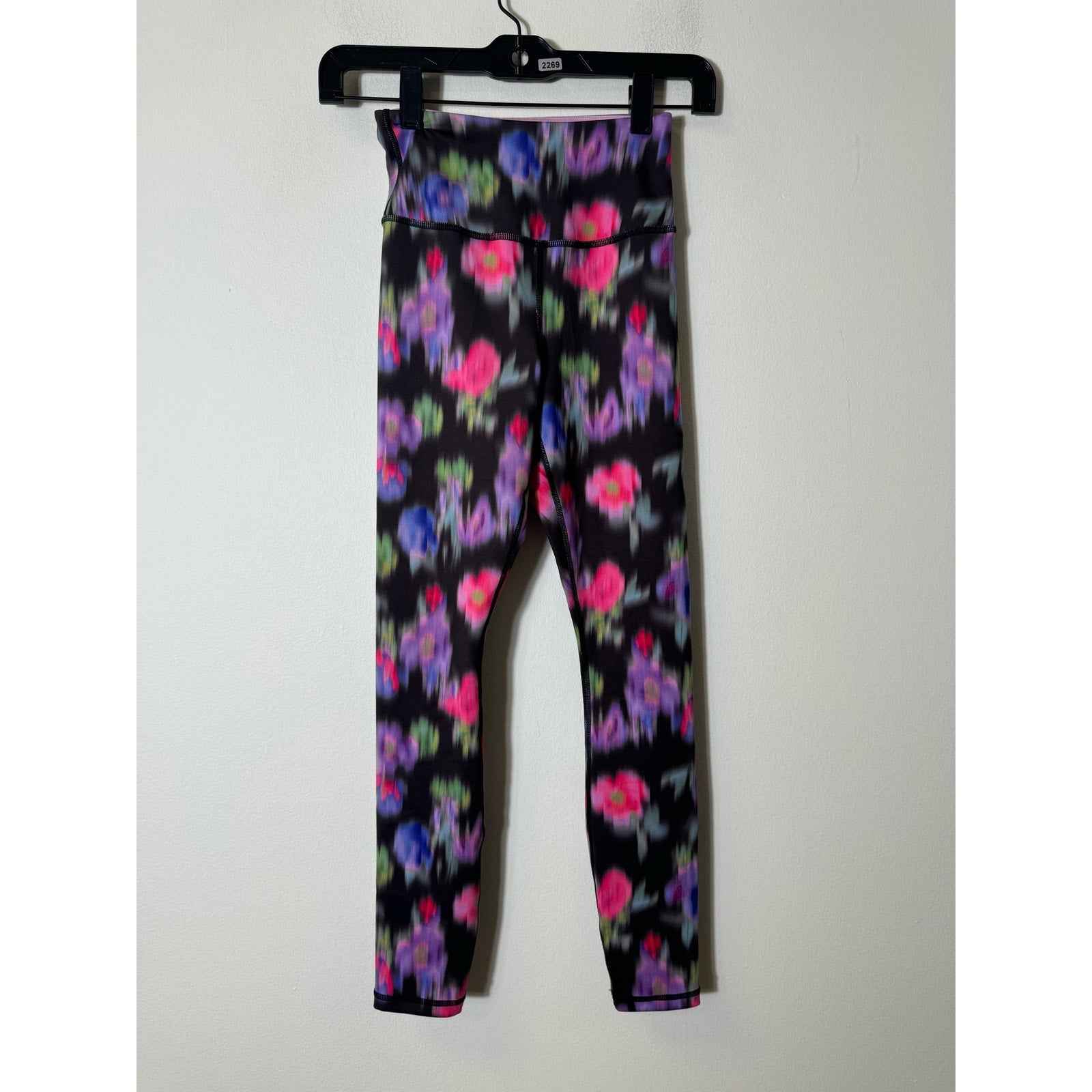 NWOT Ivy Collective Bright Multicolor Floral Leggigs Sz 2