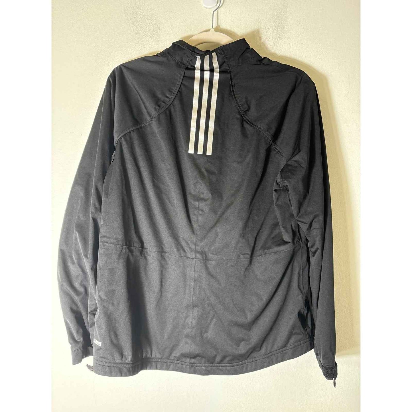 Adidas Black Long Sleeve Clima Proof Golf Jacket Sz M