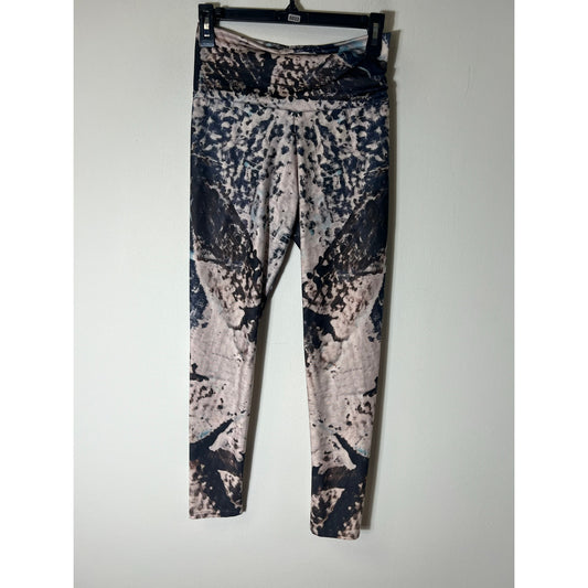 Rep Active Art Multi Color Pattern Leggings Sz M