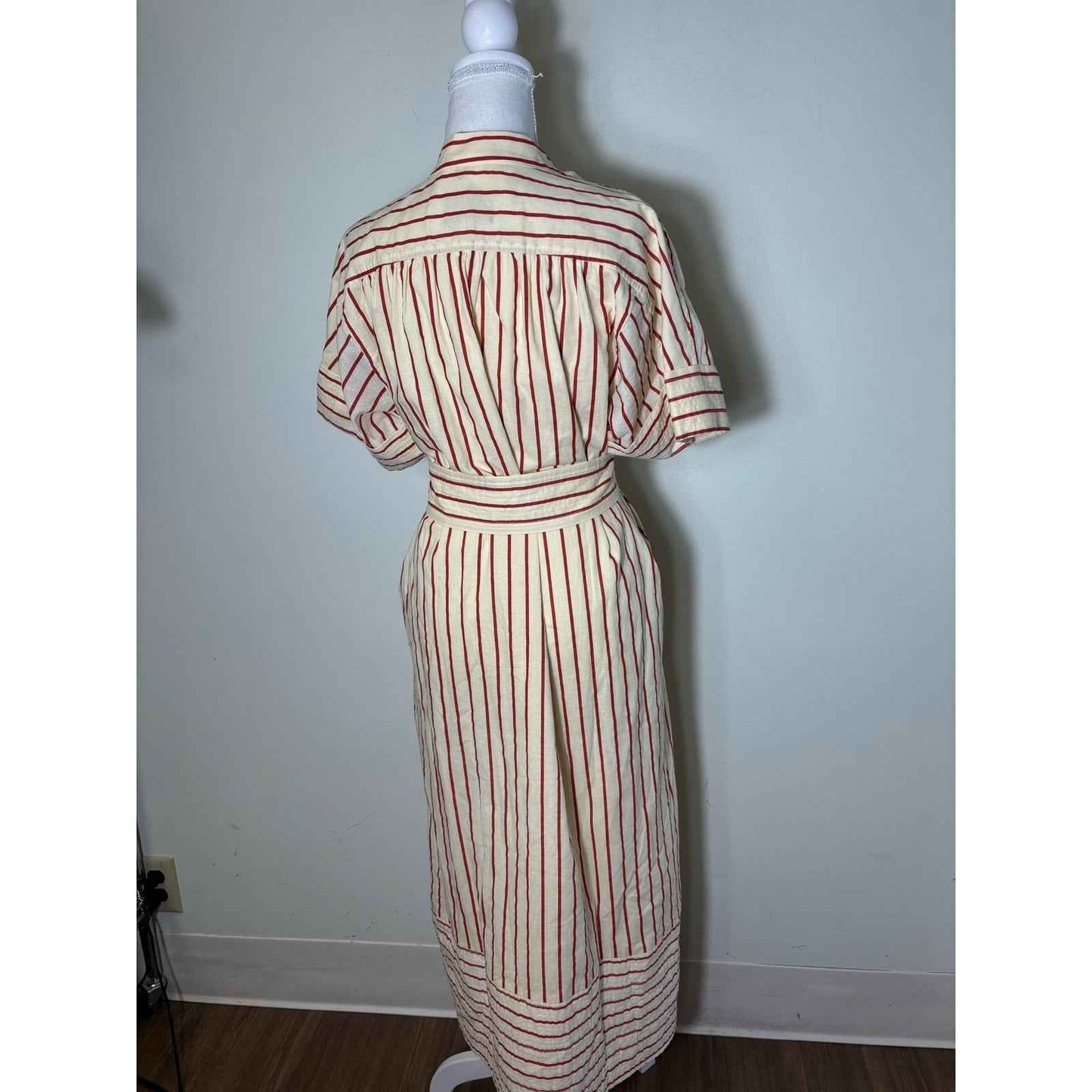 Tuckernuck Red Stripe Maxi Dress Sz XS