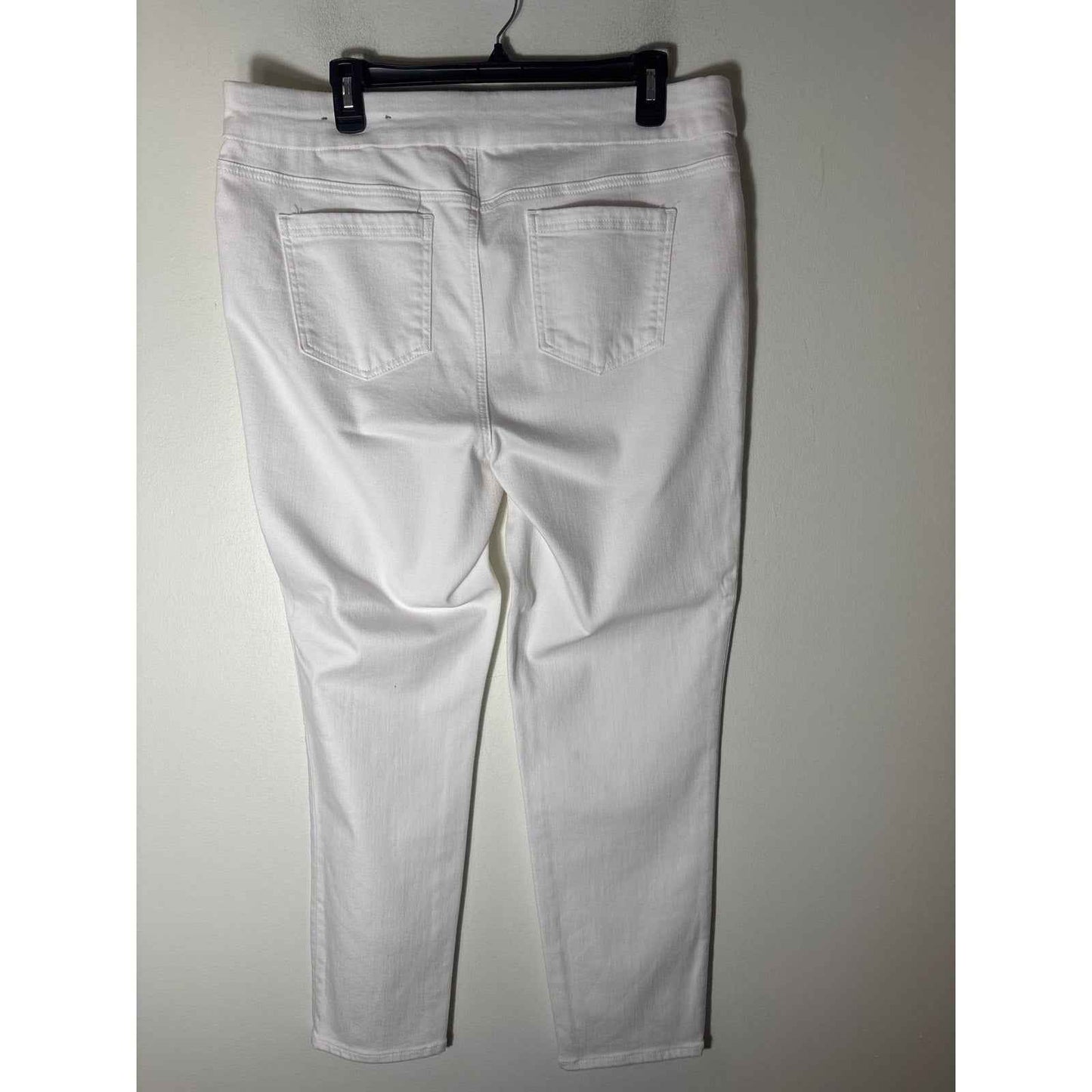 Chicos White Jegging Ankle Sz 14R
