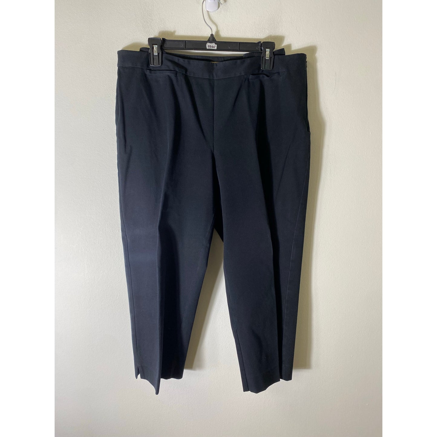 Peck & Peck Black Slacks Sz 16
