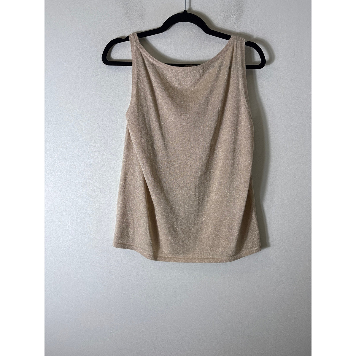 Belford Gold Shimmer Tank Sz XL