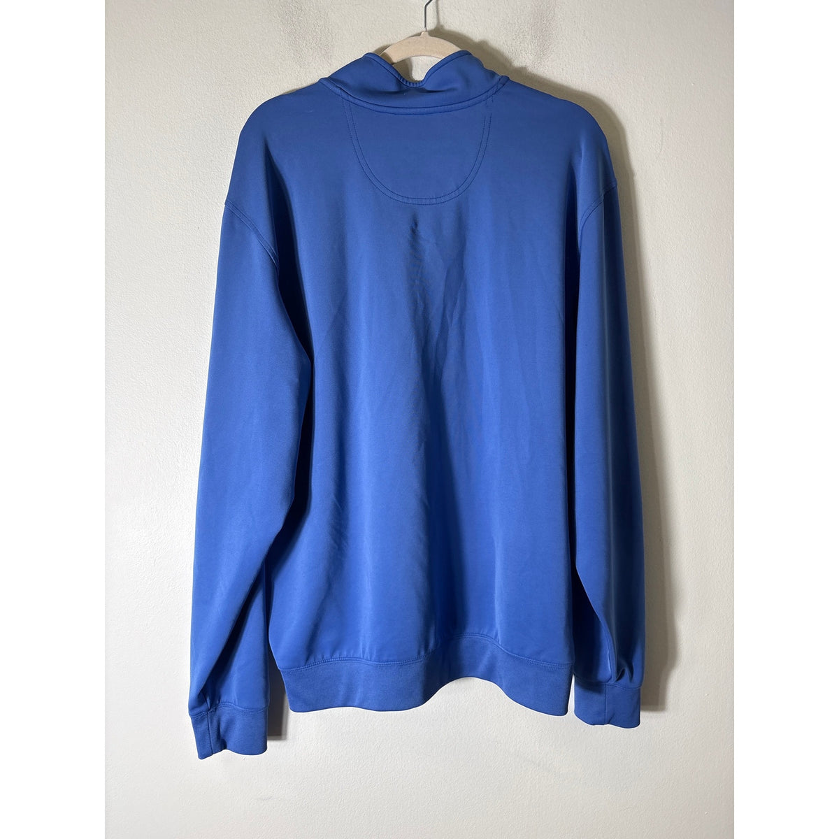 Men's Fairway & Greene Tech Bandon Dunes Blue Long Sleeve Pull Over Sz XL