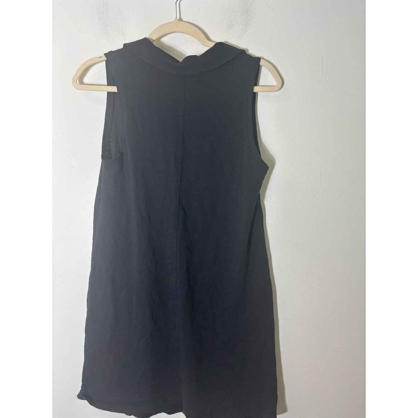 Lilla P Black Sleeveless A Line Dress Sz XS
