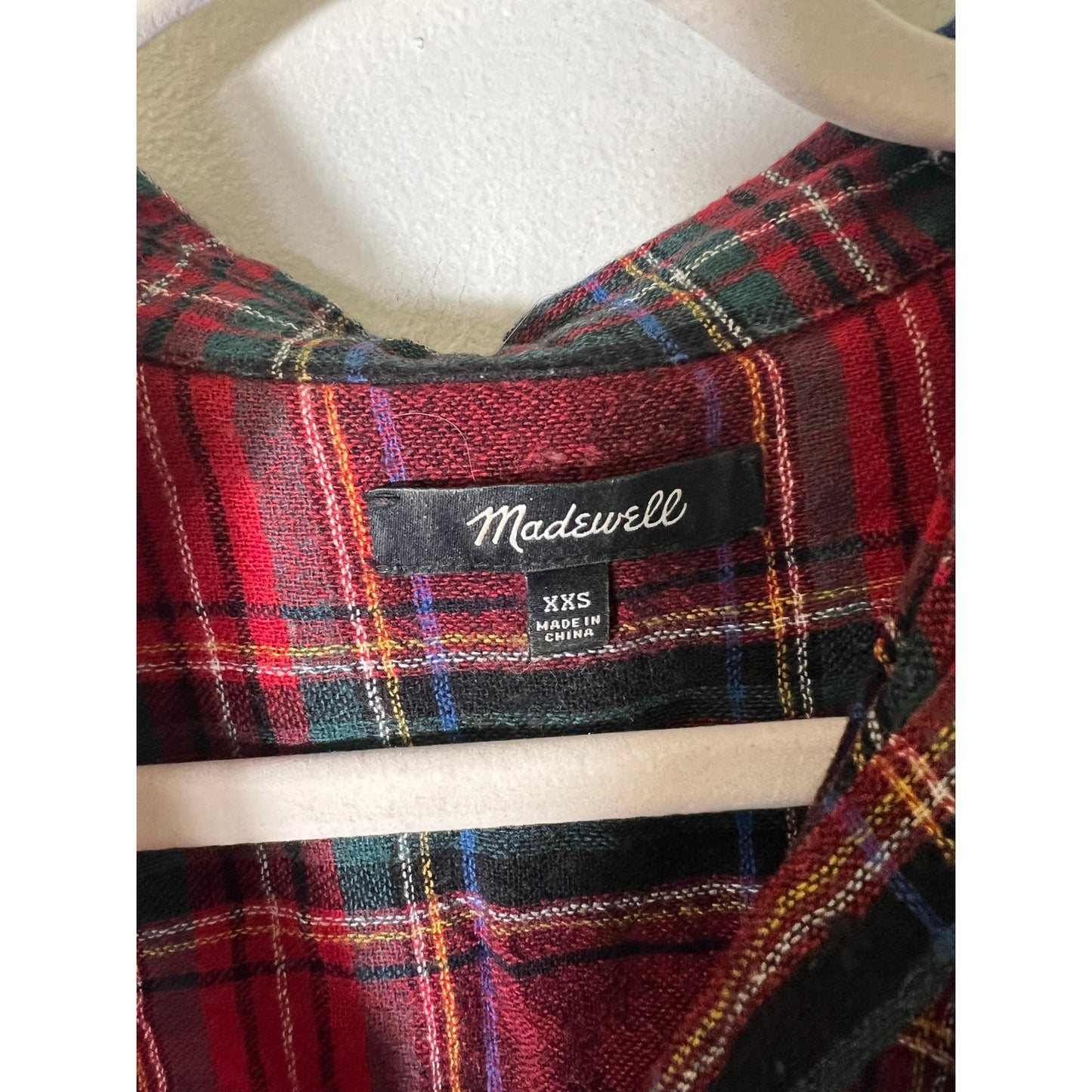 Bundle of 6 Madewell Long Sleeve Button Up Shirts Sz xxs