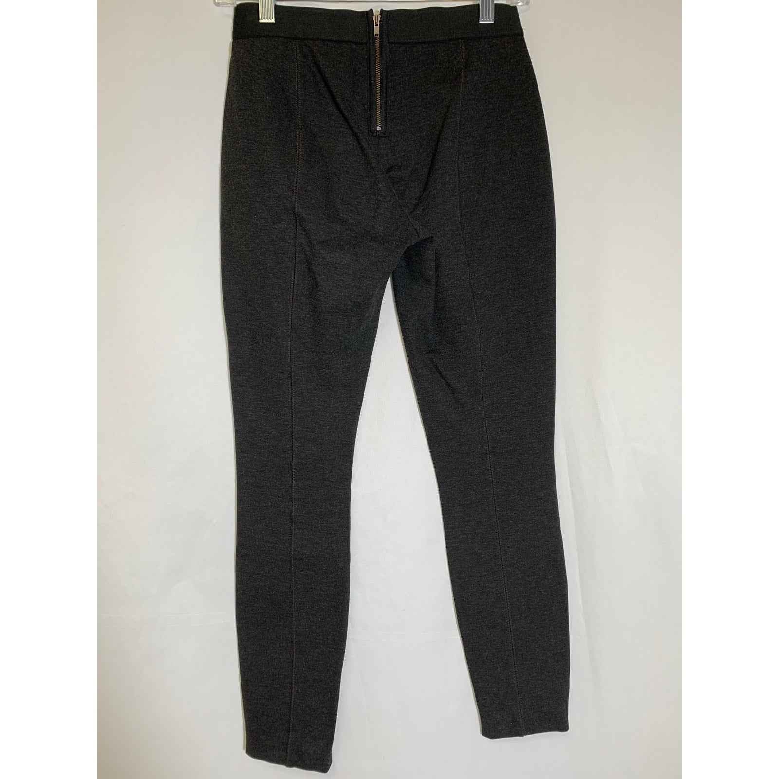 J. Crew Charcoal Gray Leggings Sz 2 Regular