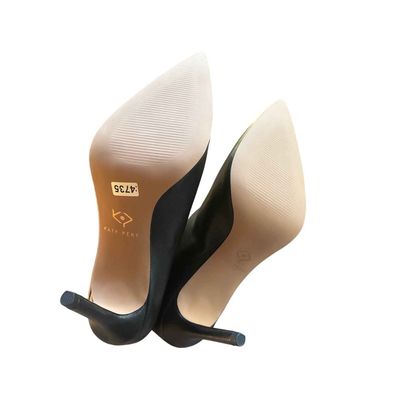 NWOB Katy Perry Black Stiletto Pointed Toe Slip On Boots SZ 6