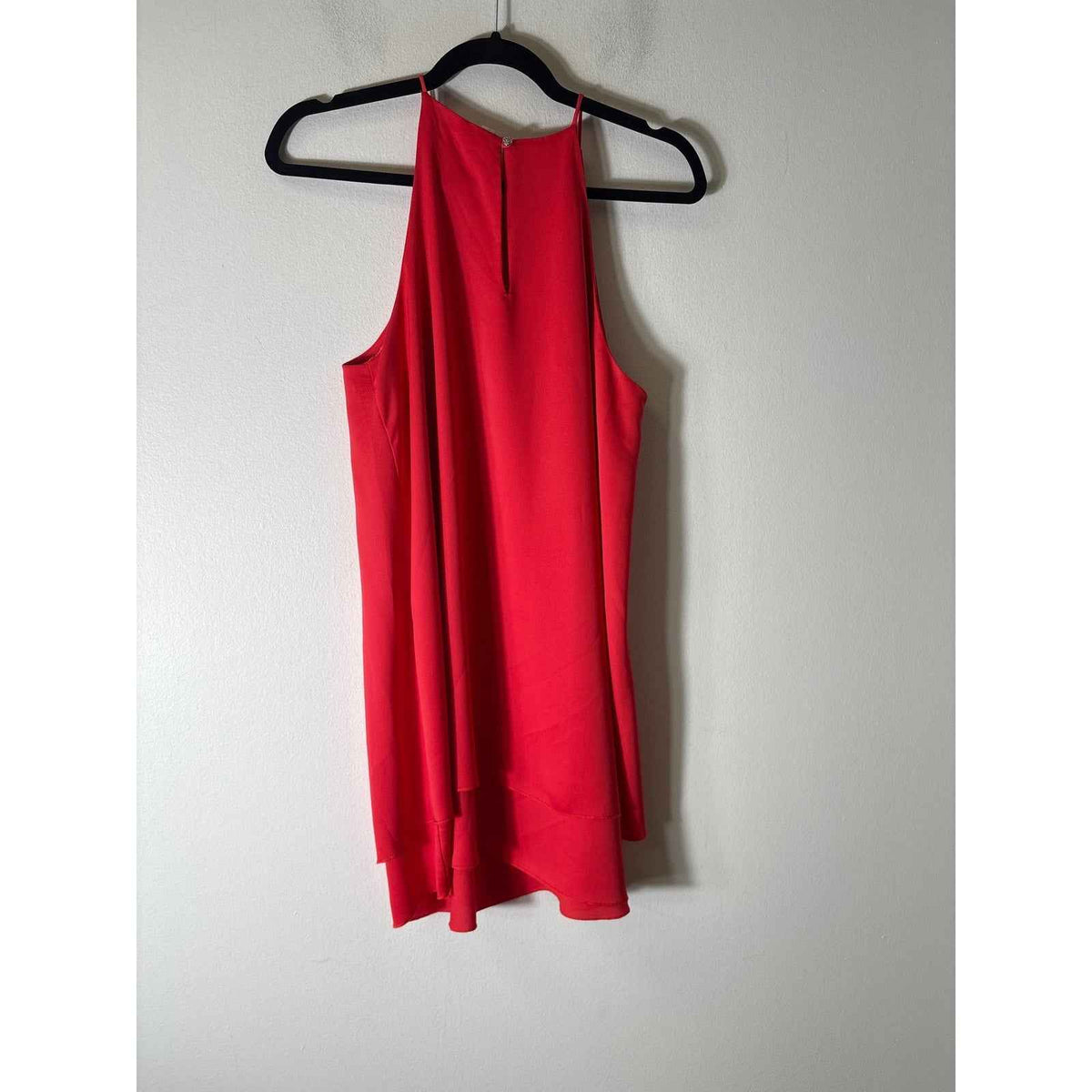 Tyche Red Halter Cocktail Dress Sz M