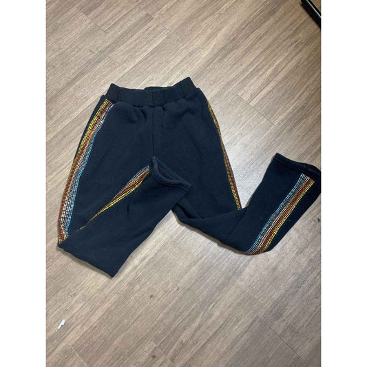 Bundle of 3 Pairs of Girls Sweat Pants, 1 Fleece Vest sz 7/8