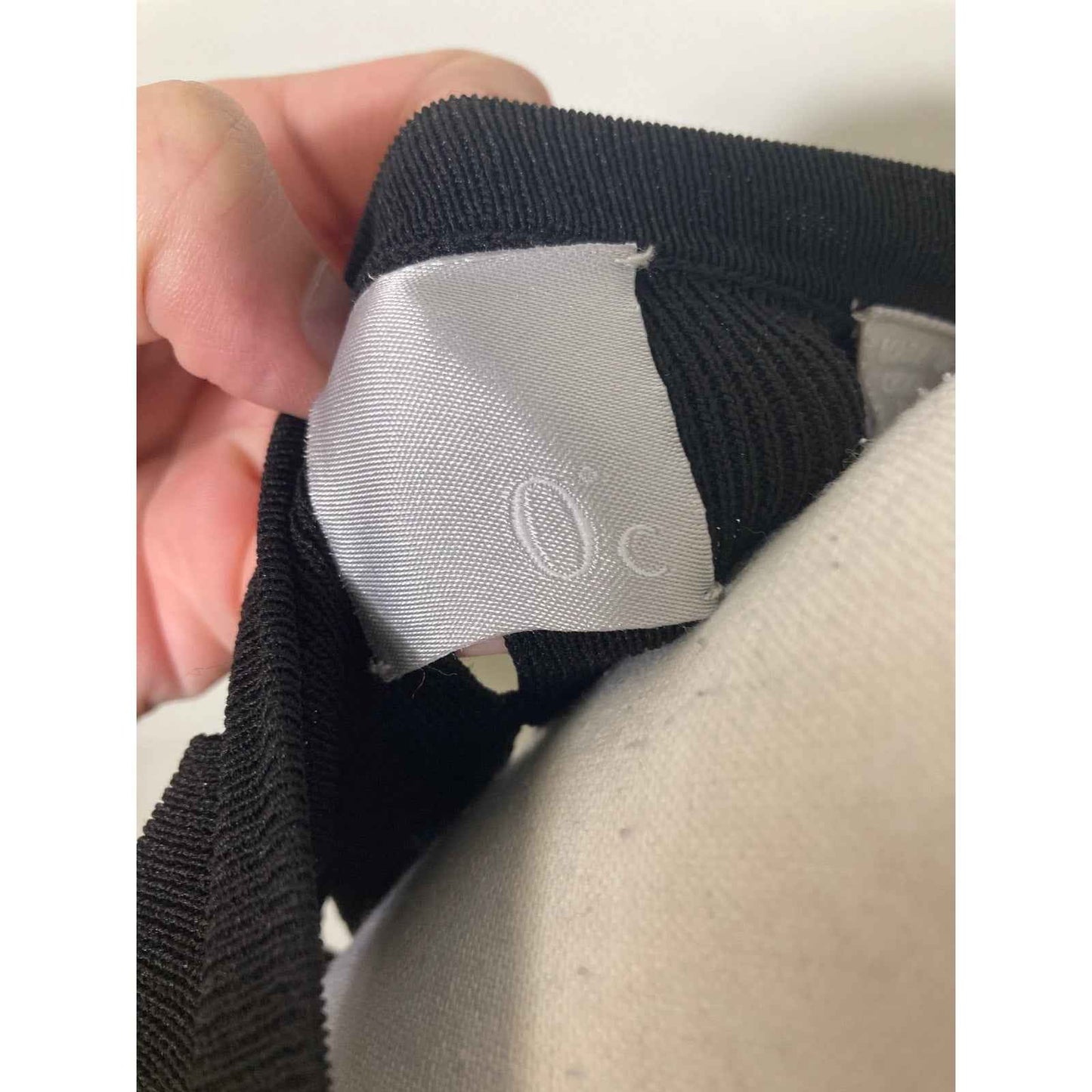 Oc Black Cut Out Long Sleeve Sweater Sz S