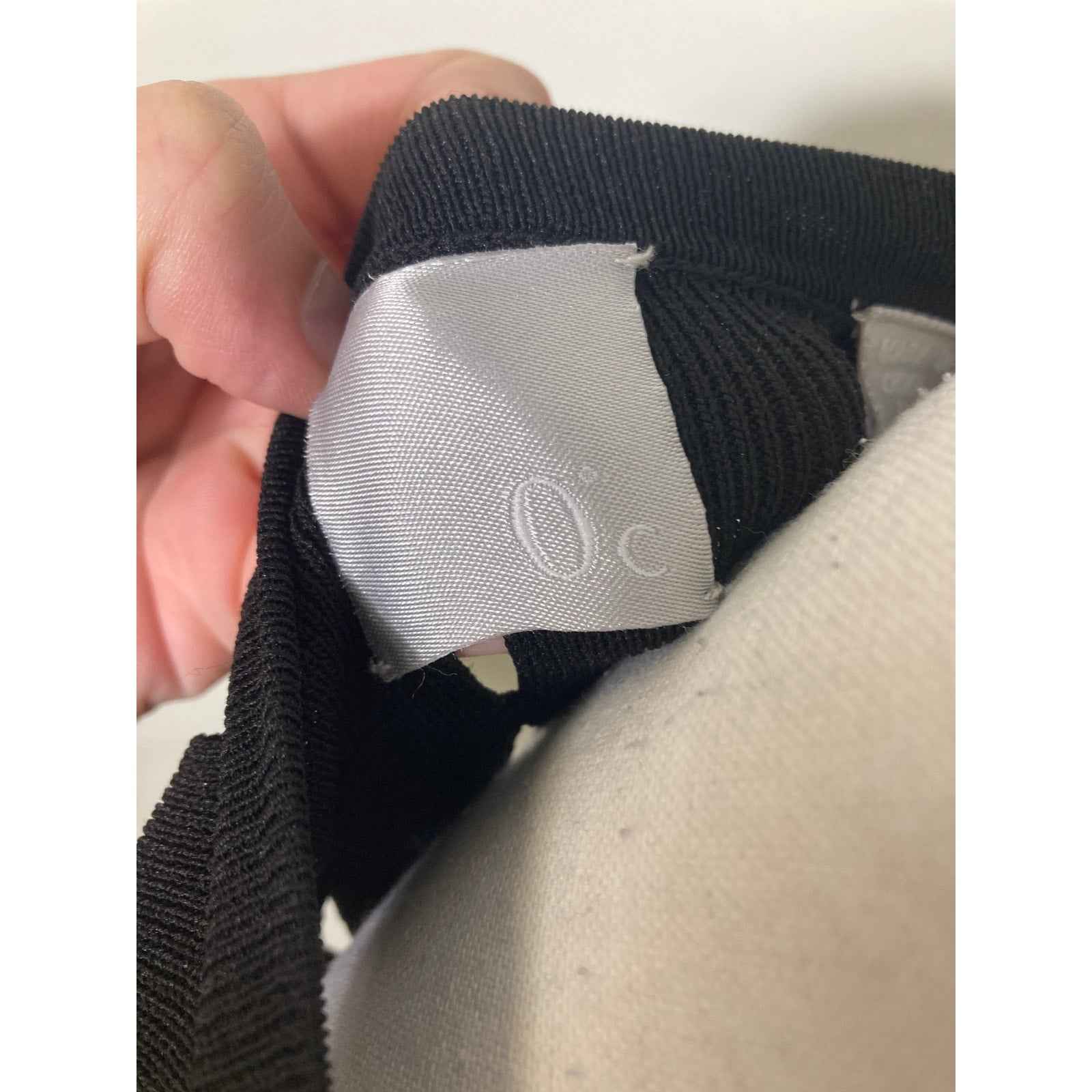 Oc Black Cut Out Long Sleeve Sweater Sz S