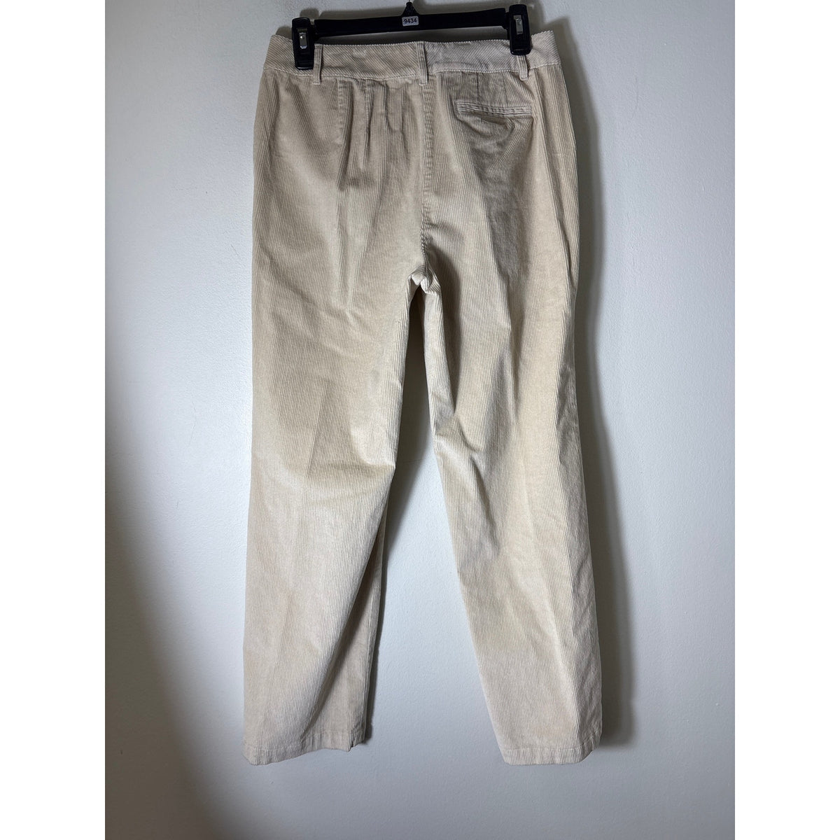 Talbots khaki coyduroy pants Sz 6
