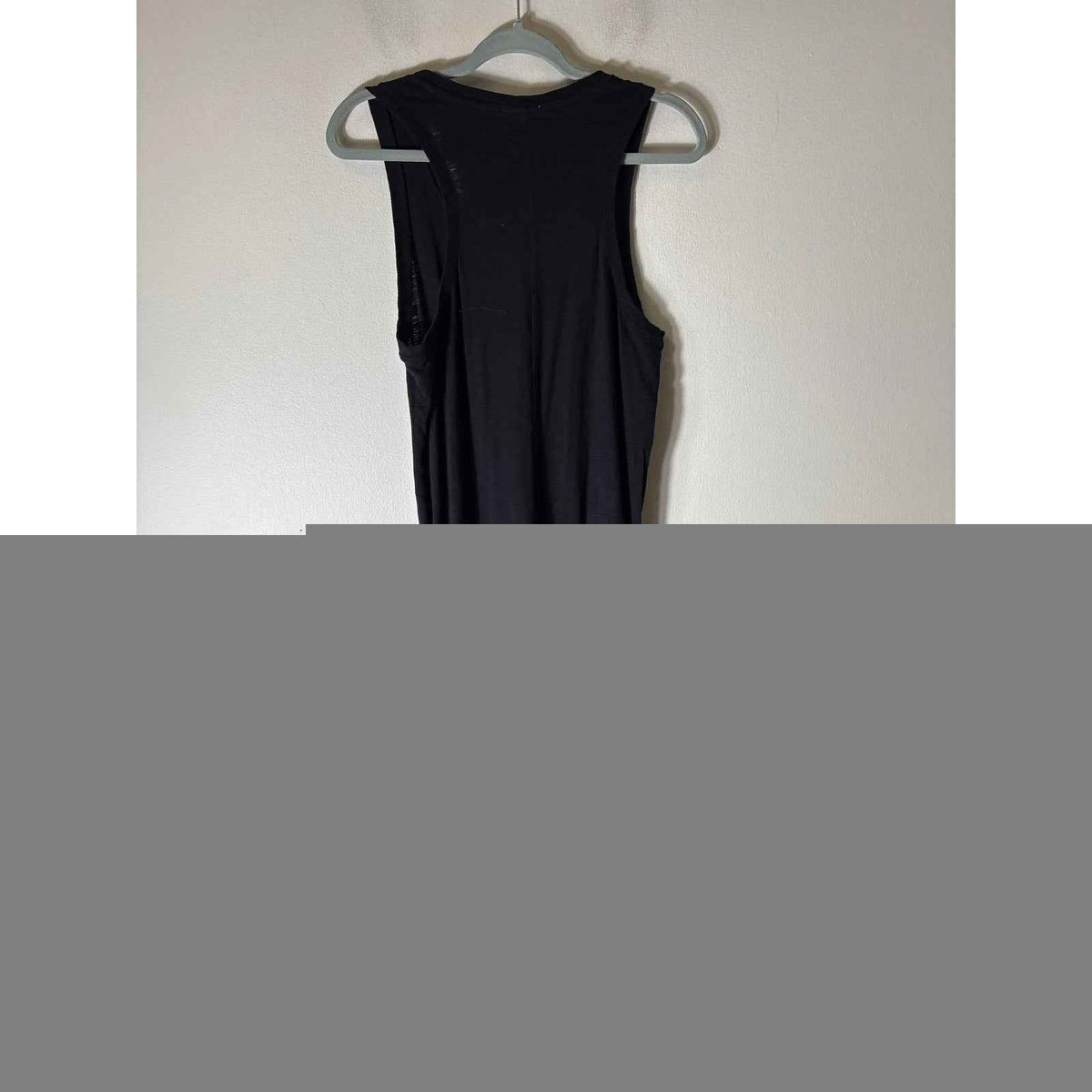 Z Supply Black Sleeveless V-Neck Cotton Maxi Dress Sz M