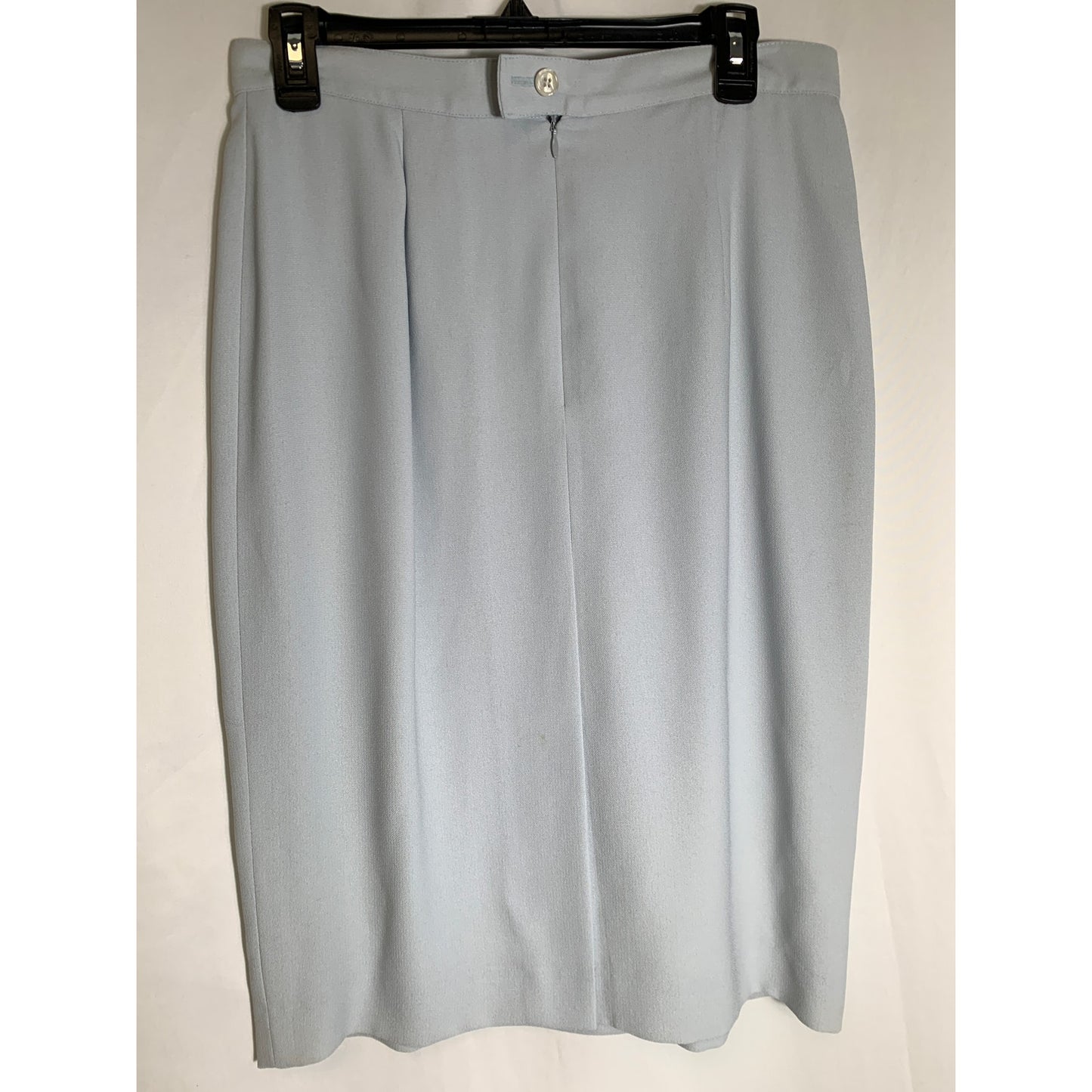 Vintage JH Collectibles Baby Blue Pencil Skirt Sz 12