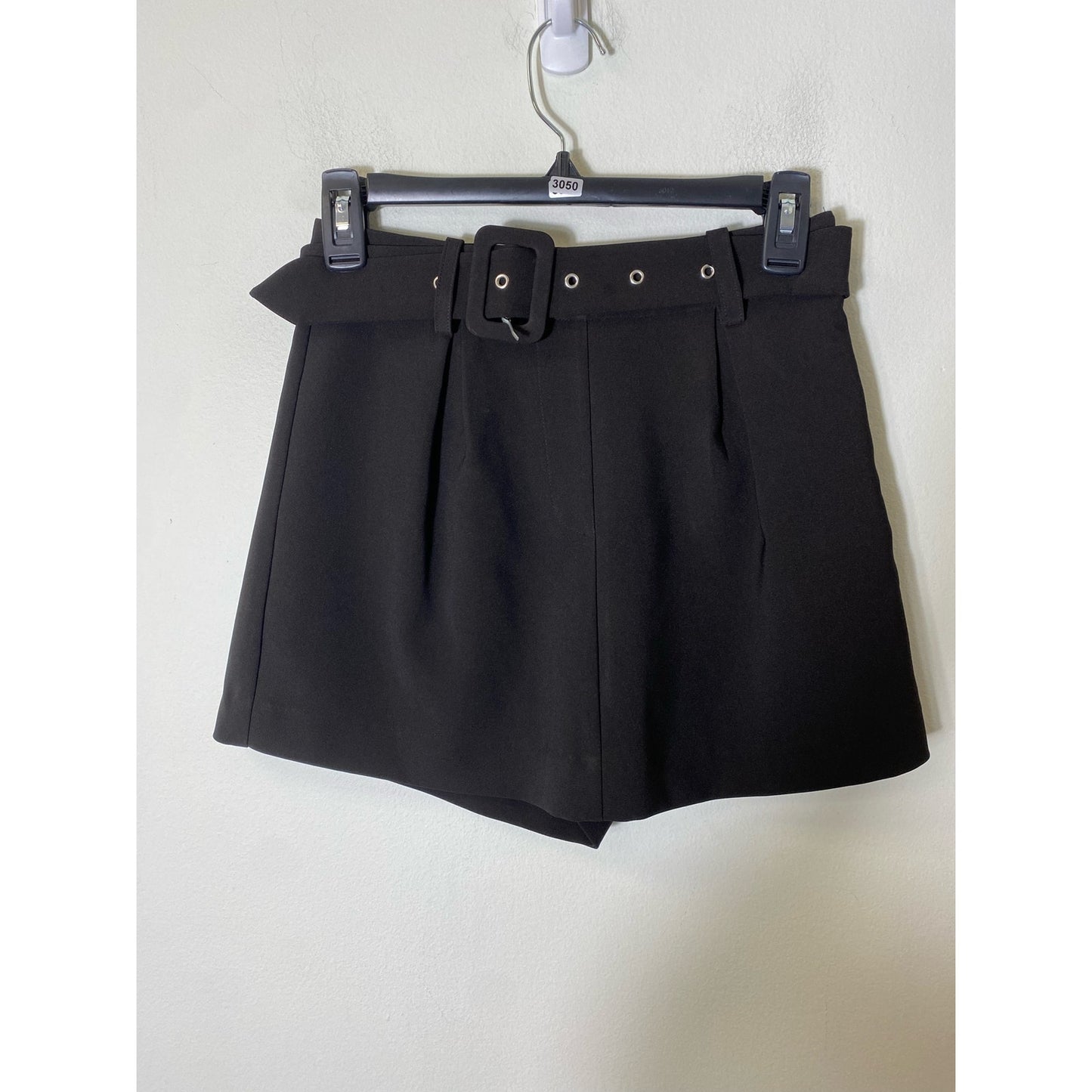 NBD Black Belted Mini Skort Sz XS