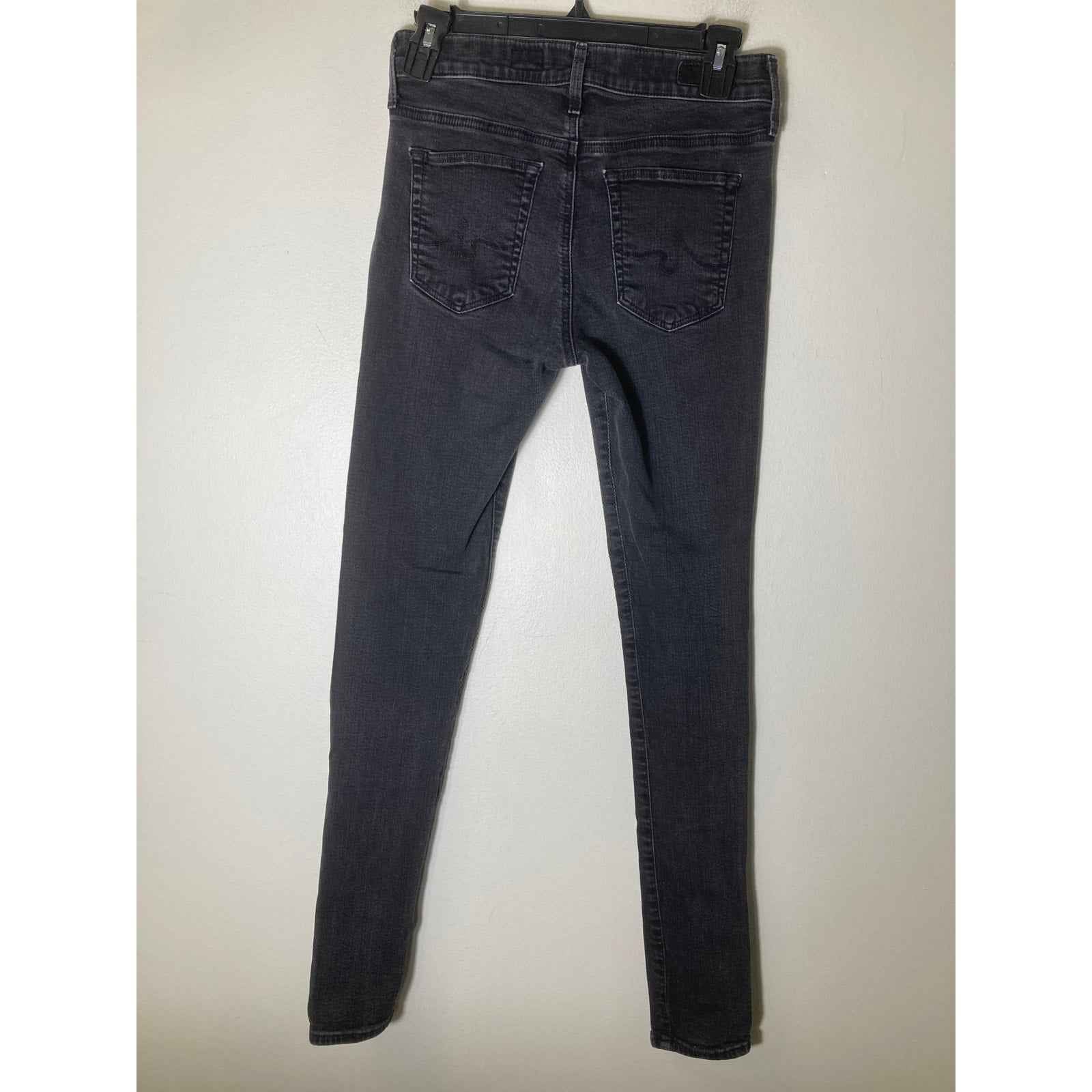 Adriano Goldschmied Black "The Farrah Skinny" Denim Jeans Sz 27R