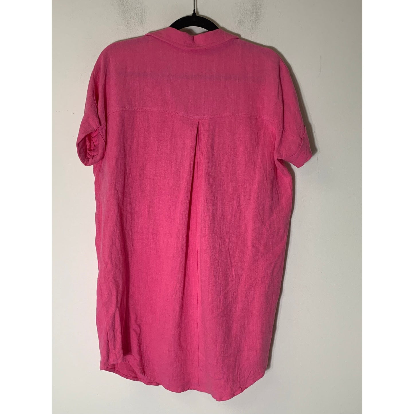 Pants Store Bright Pink Tunic Dress Sz S