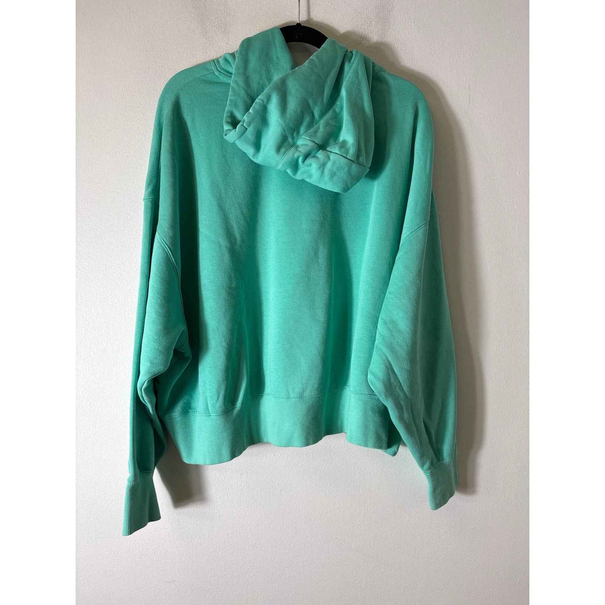 Nike Vibrant Green Long Sleeve Oversized Hooded Sweatshirt Sz M
