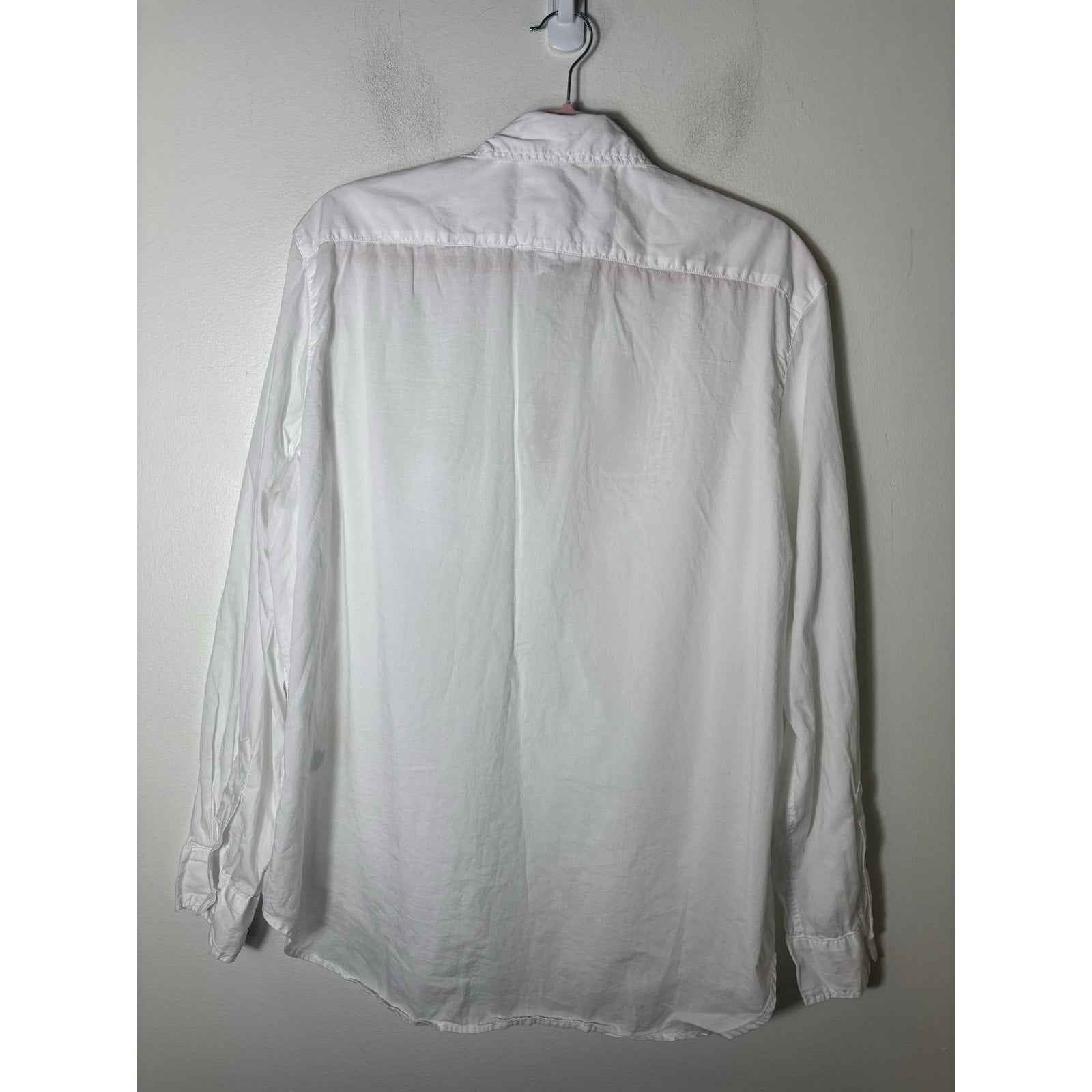 Frank & Eileen Long Sleeve Cotton Button Up Shirt Sz XL