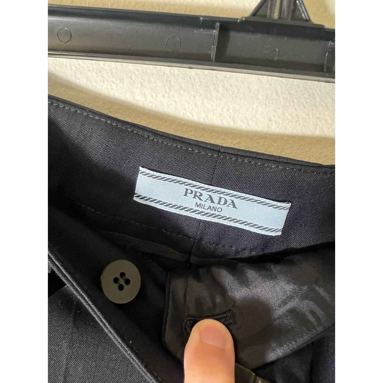 NWT Prada Navy Dress Pants Sz 38