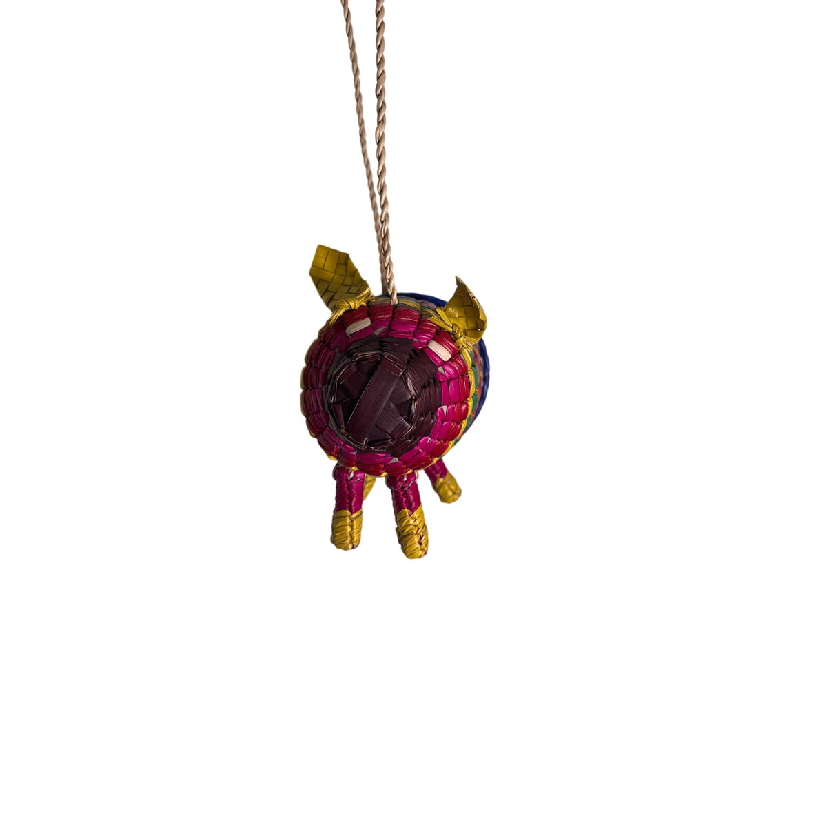 Cochinito Bag Multi Color Handmade Strap Bag