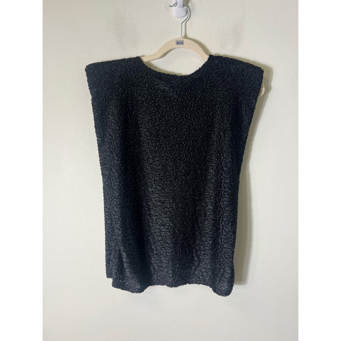 NWT Buddy Love Black Sleeveless "Lucy Top" Shirt Sz M
