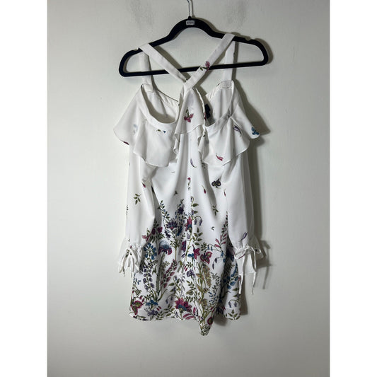 W by Worth Long Sleeve Floral Dress Sz 4