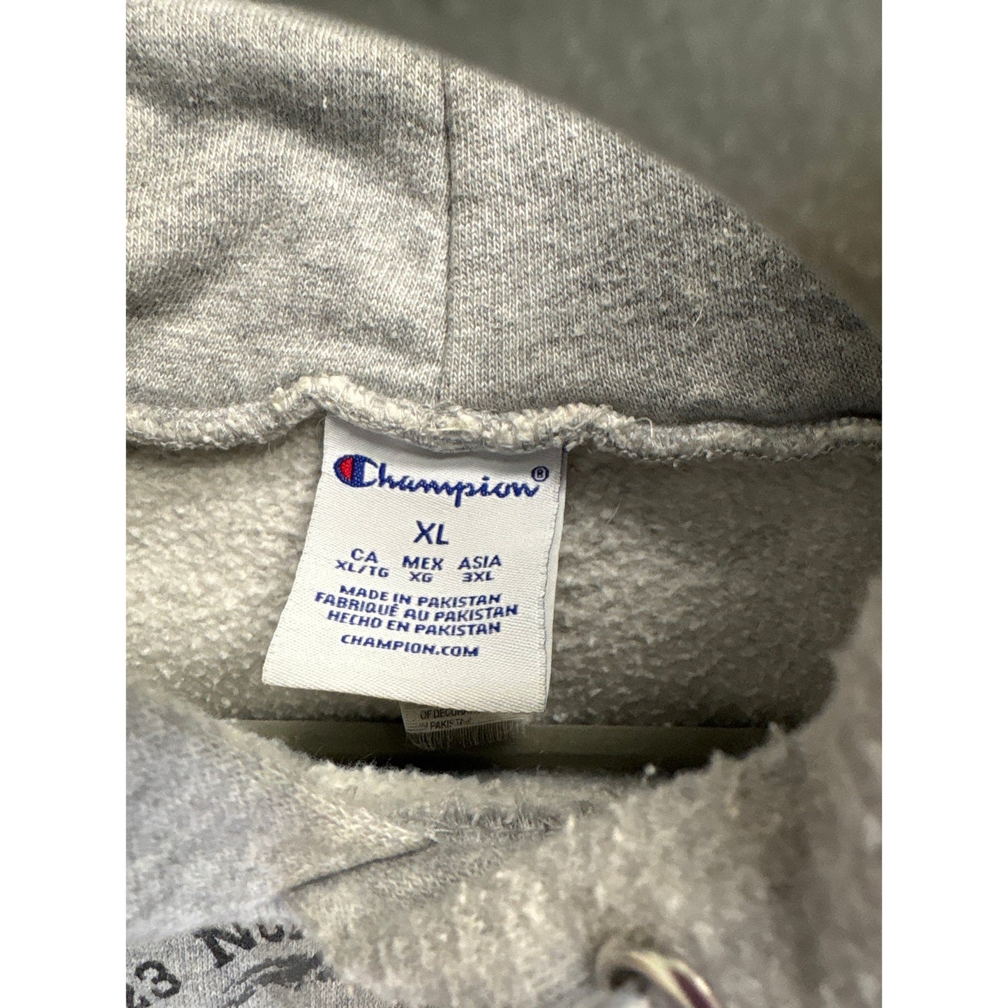Men's March Madness Gray Hooded Sweat Shirt Sz XL