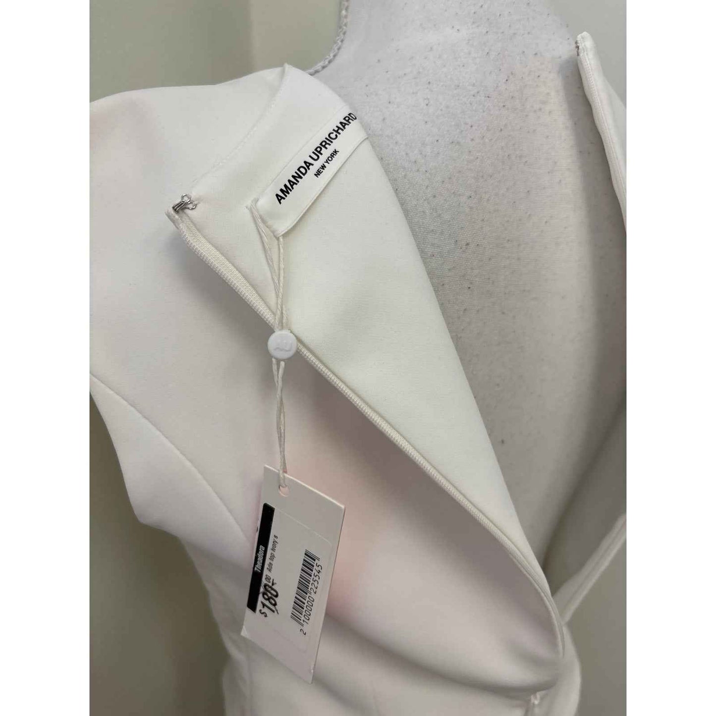 NWT Amanda Uprichard Ada Ivory Top sz S