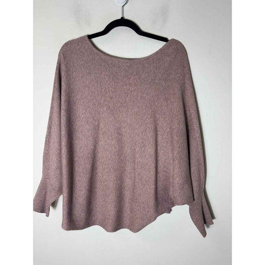 Kerisma Tan Poncho Style Sweater Sz M