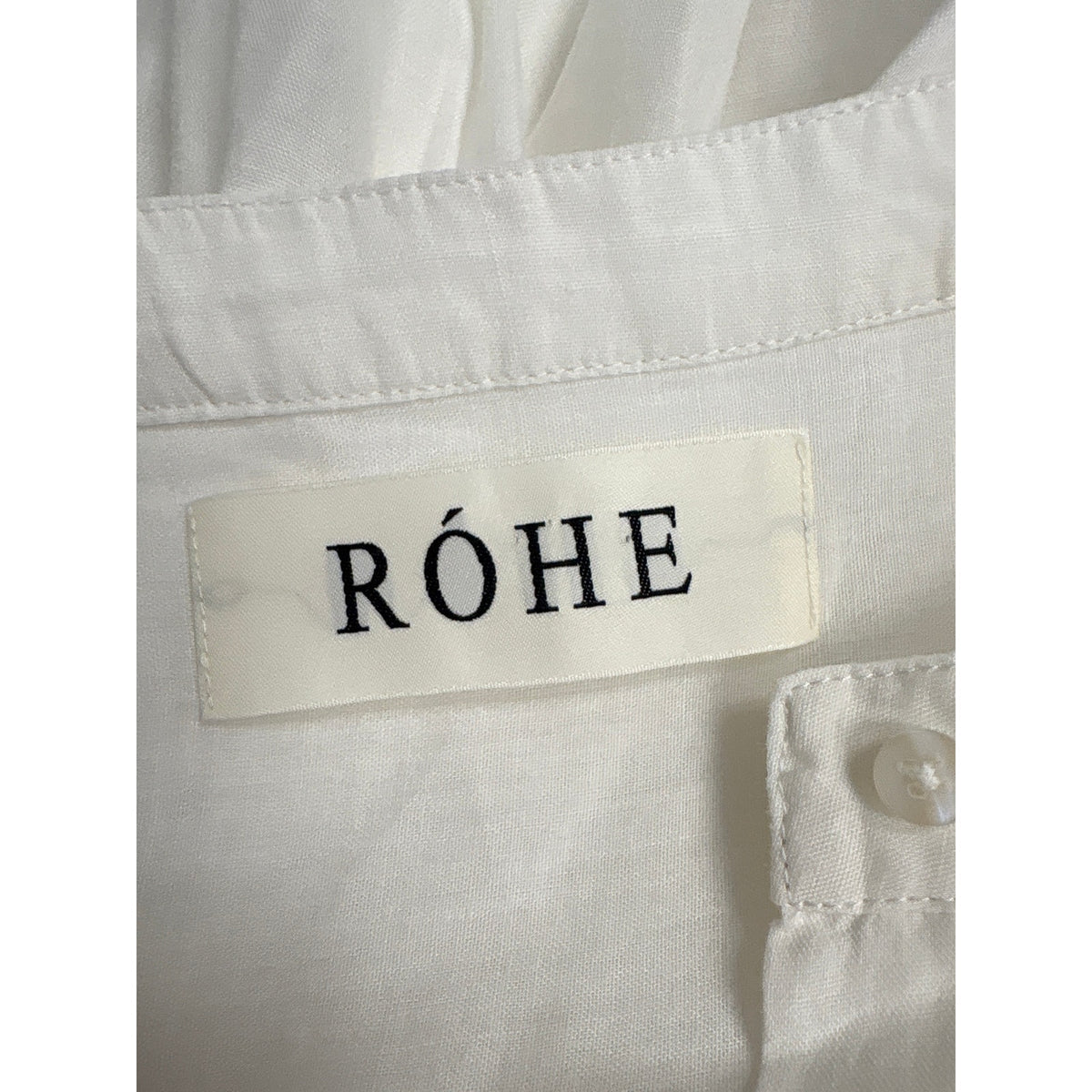 Rohe White Swing Top Sz 38