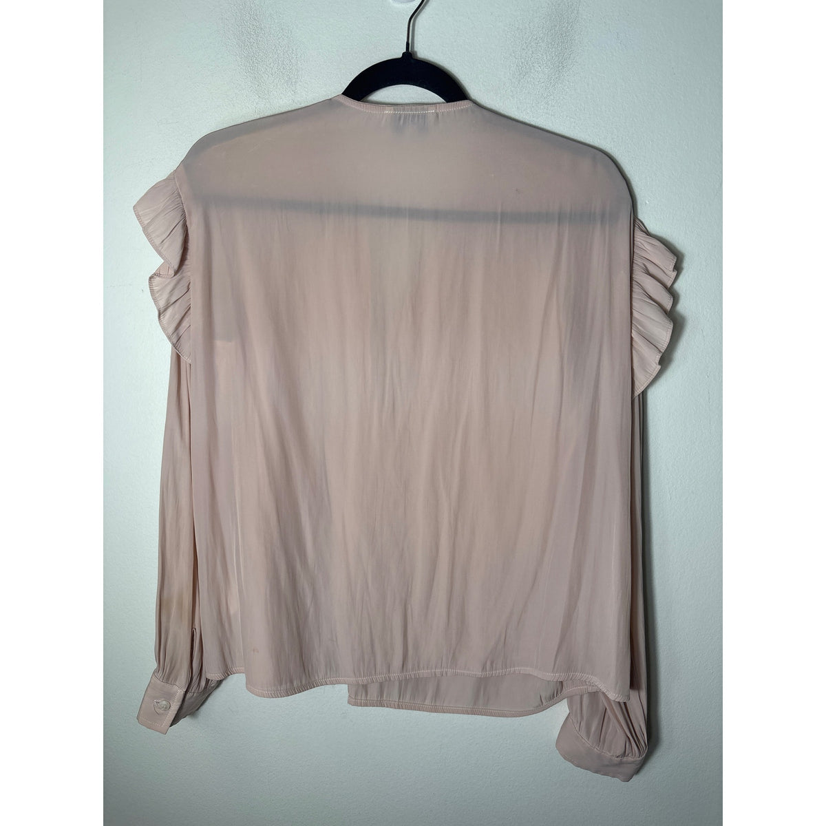Koch Pink Button Up Blouse Sz S