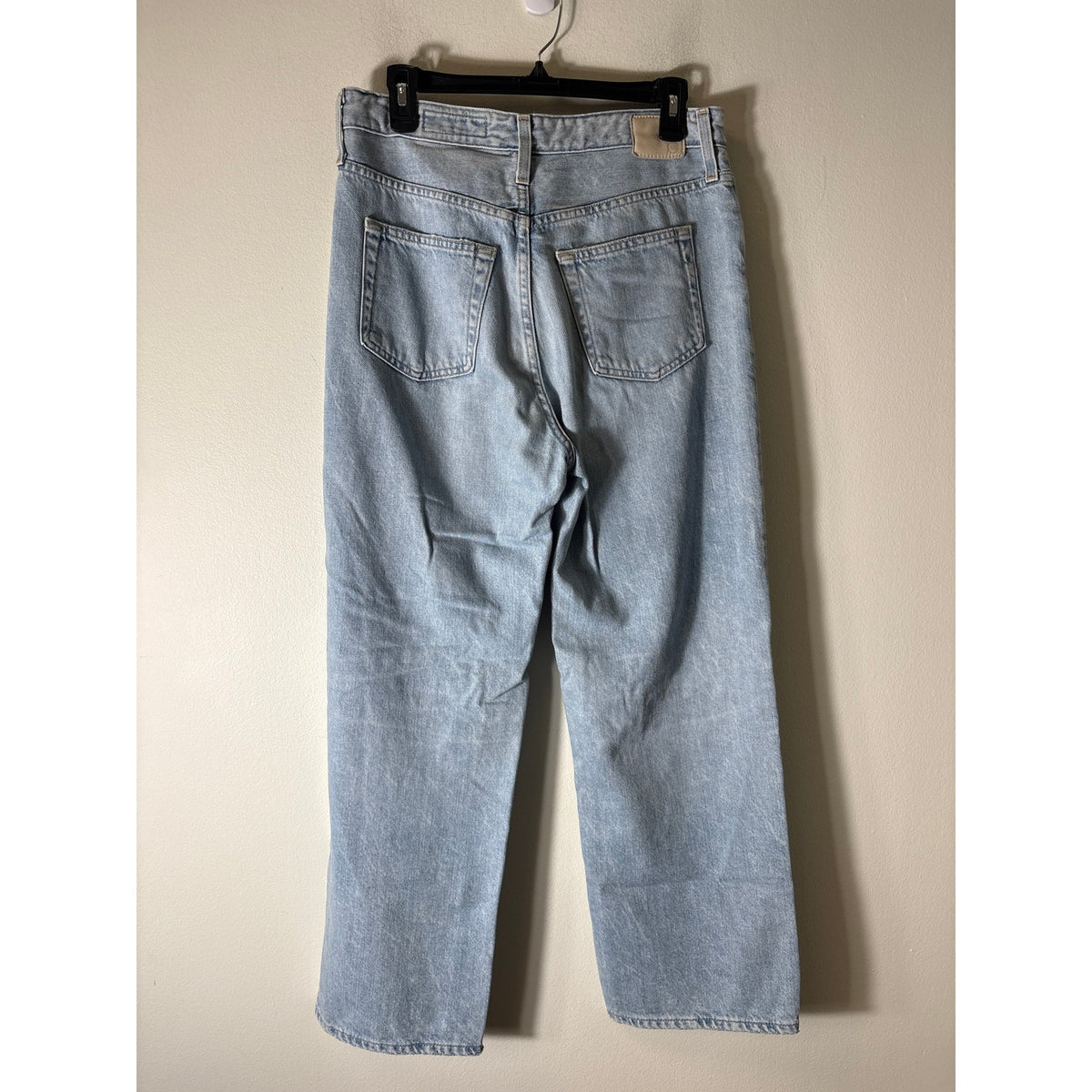 AG Light Wash Knoxx High Rise The Baggy Boyfriend Blue Jean Sz 28